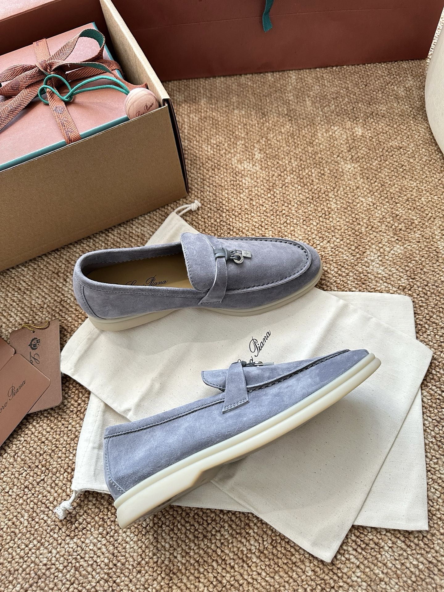 经典Summer Charms Walk极简白底鞋｜原版购入代购级别男士+10 飞机盒+10-沙色材质与