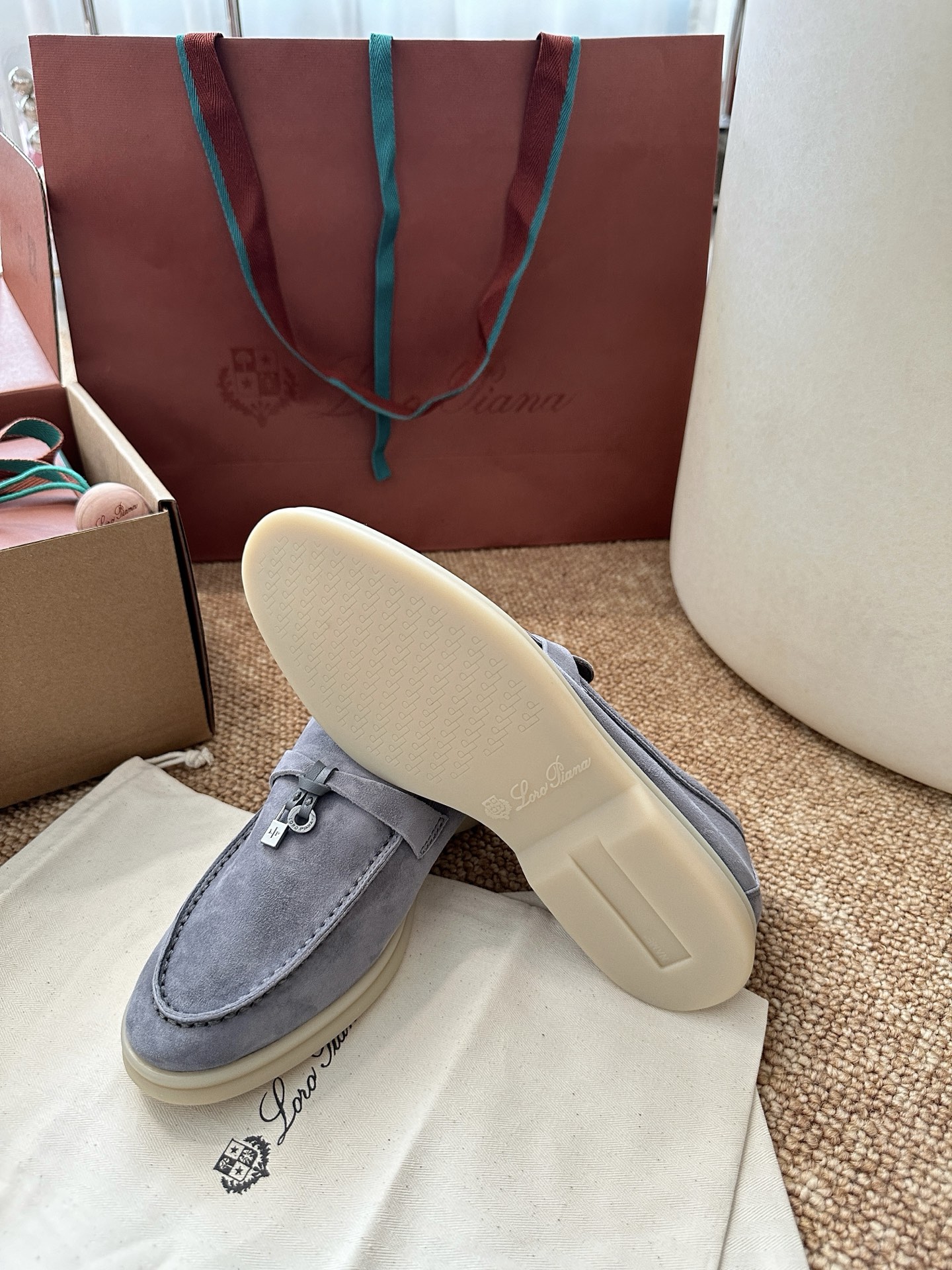 经典Summer Charms Walk极简白底鞋｜原版购入代购级别男士+10 飞机盒+10-沙色材质与