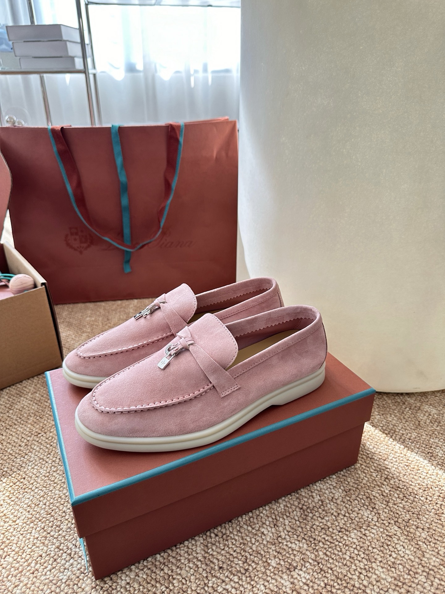 经典Summer Charms Walk极简白底鞋｜原版购入代购级别男士+10 飞机盒+10-沙色材质与