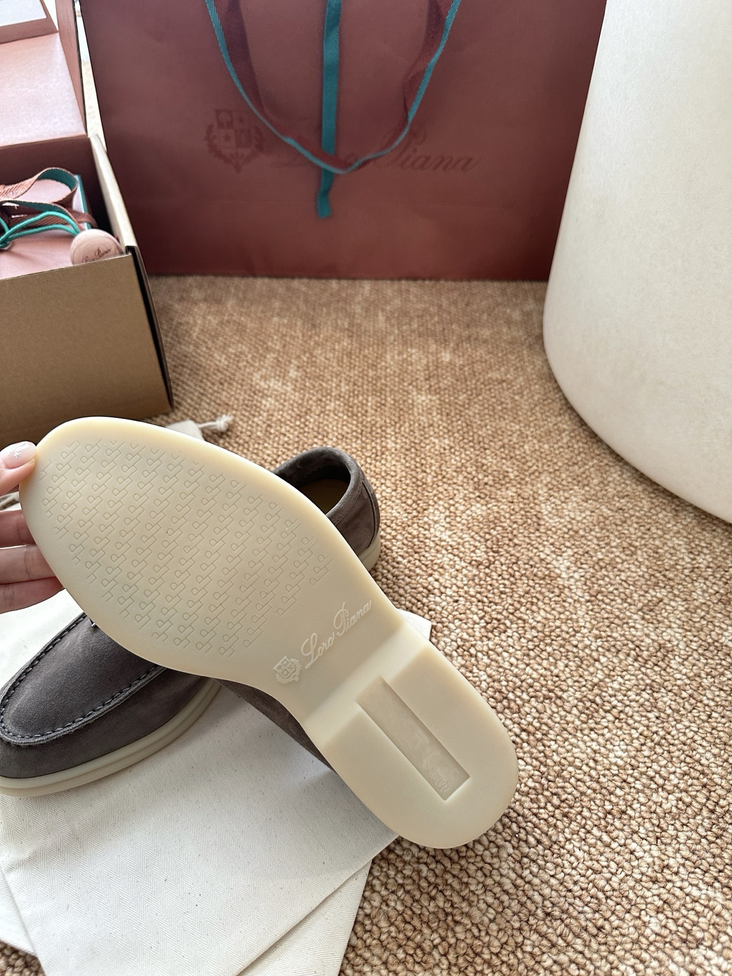 经典Summer Charms Walk极简白底鞋｜原版购入代购级别男士+10 飞机盒+10-沙色材质与