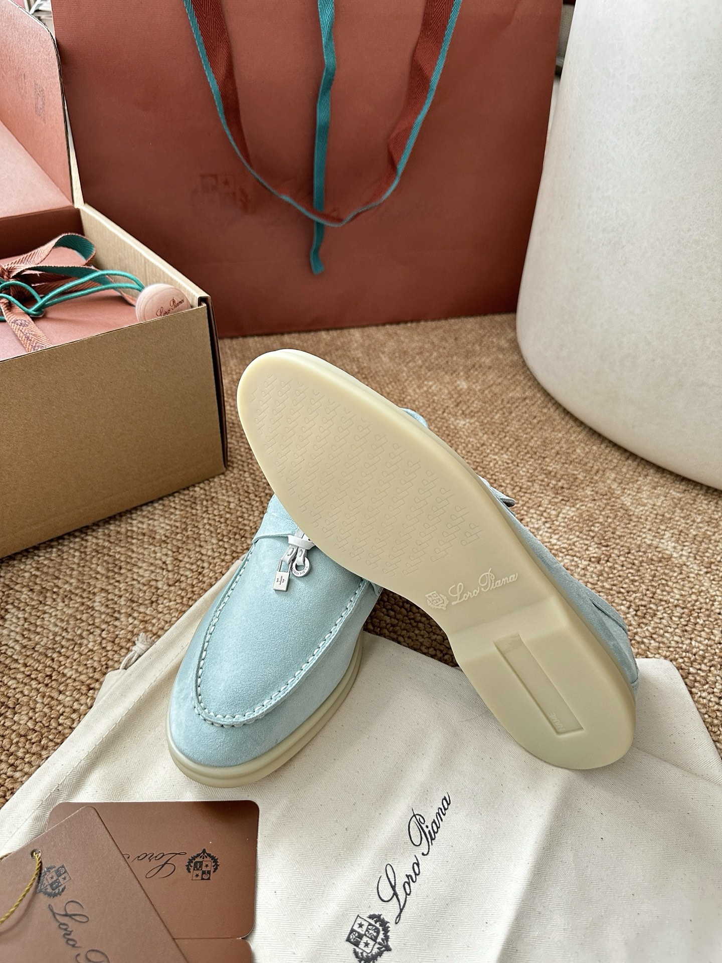 经典Summer Charms Walk极简白底鞋｜原版购入代购级别男士+10 飞机盒+10-沙色材质与