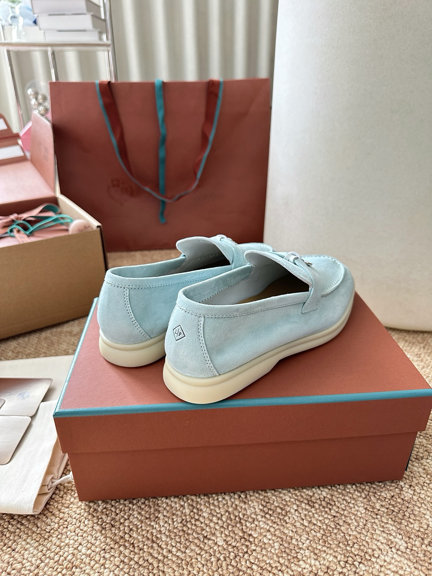 经典Summer Charms Walk极简白底鞋｜原版购入代购级别男士+10 飞机盒+10-沙色材质与