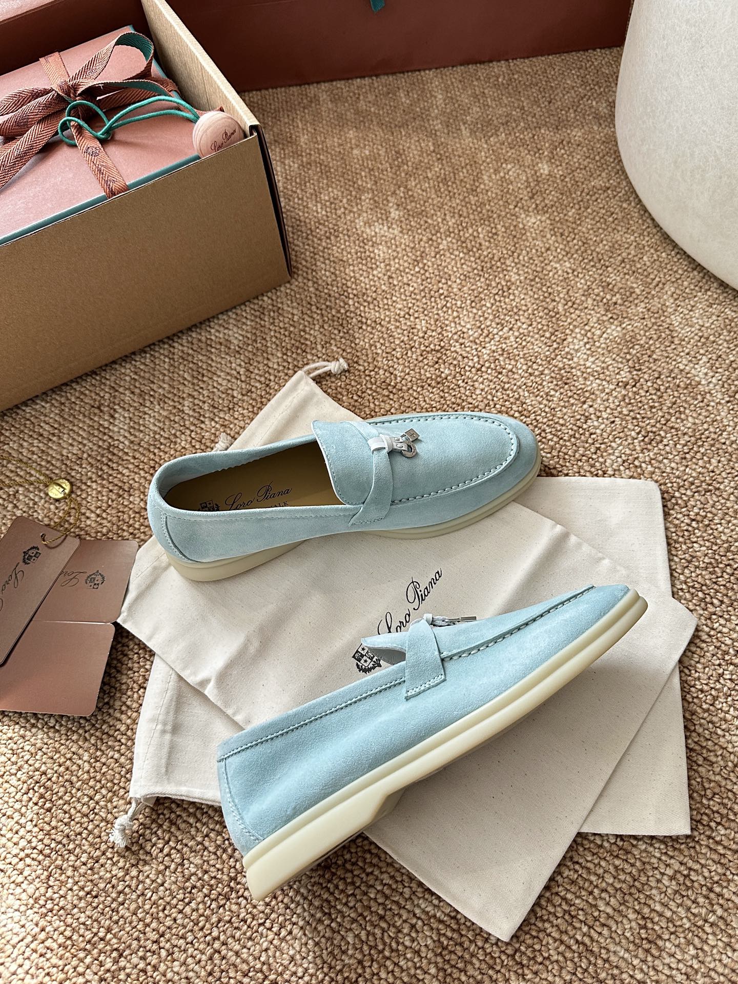 经典Summer Charms Walk极简白底鞋｜原版购入代购级别男士+10 飞机盒+10-沙色材质与