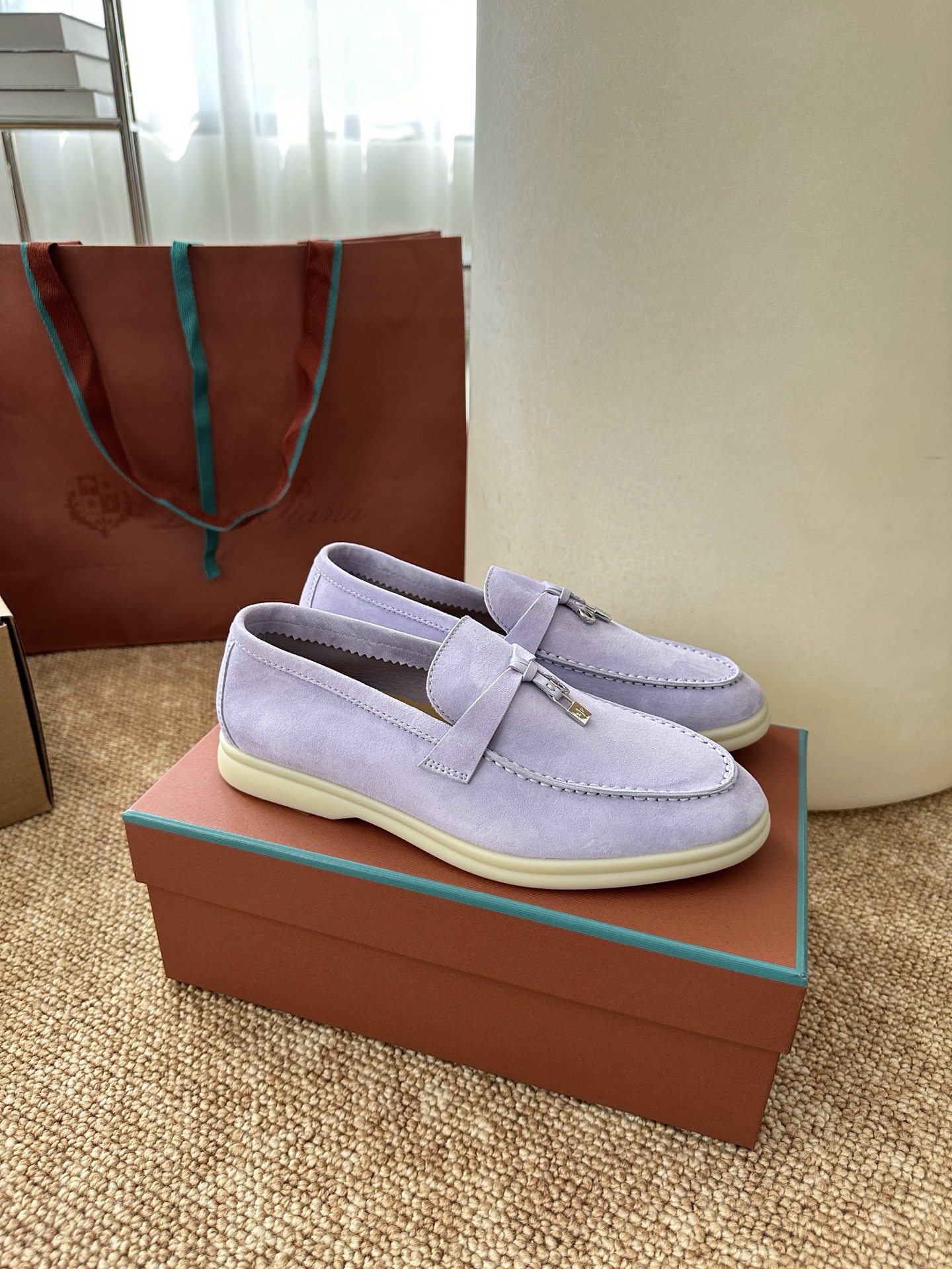 经典Summer Charms Walk极简白底鞋｜原版购入代购级别男士+10 飞机盒+10-沙色材质与