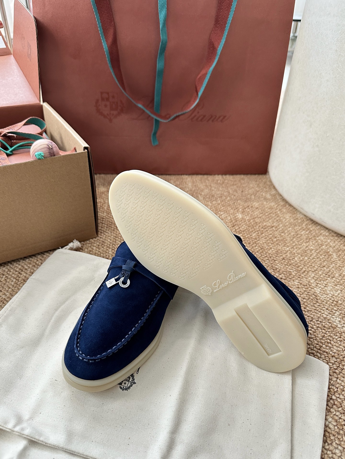 经典Summer Charms Walk极简白底鞋｜原版购入代购级别男士+10 飞机盒+10-沙色材质与