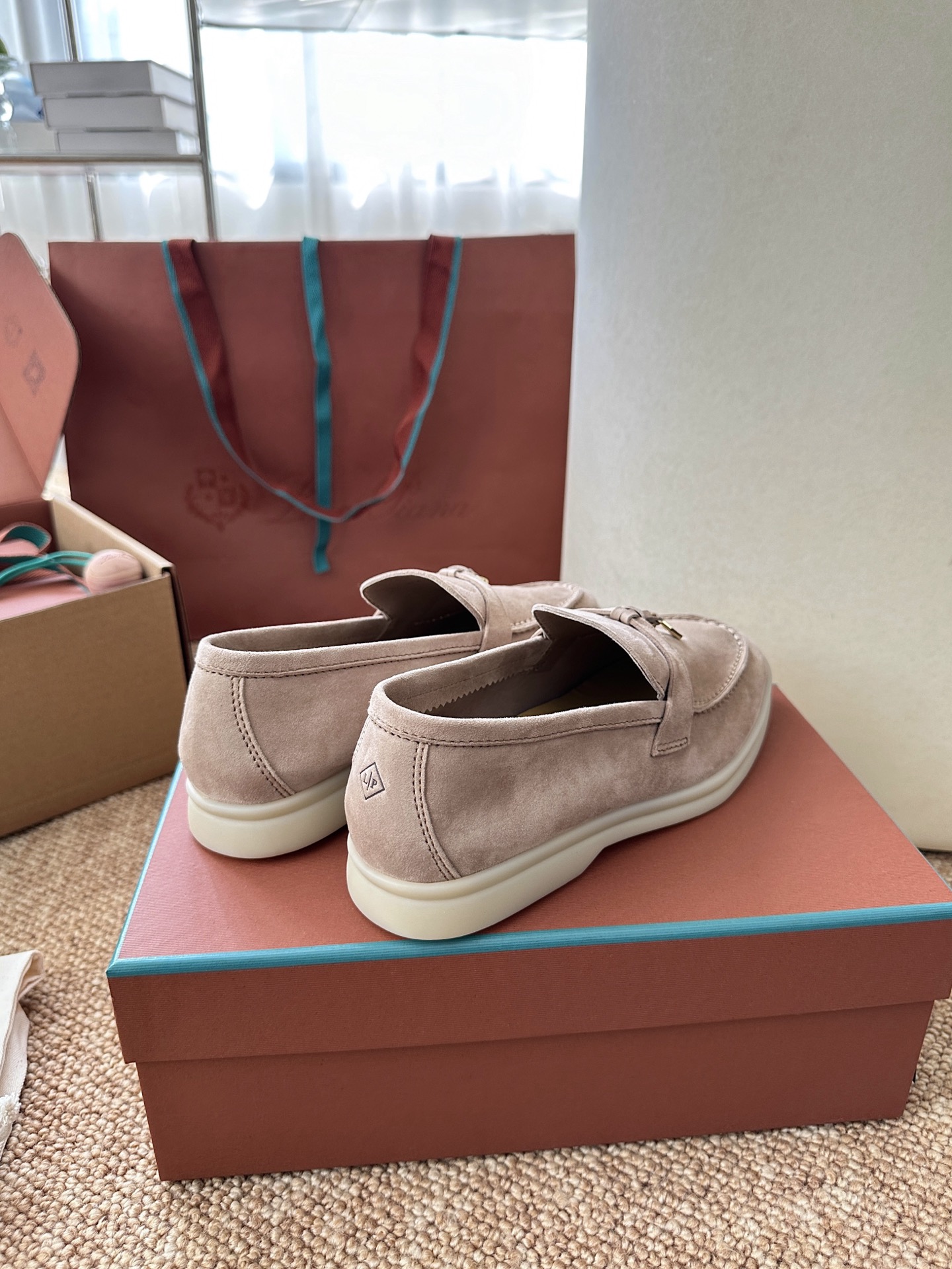 经典Summer Charms Walk极简白底鞋｜原版购入代购级别男士+10 飞机盒+10-沙色材质与