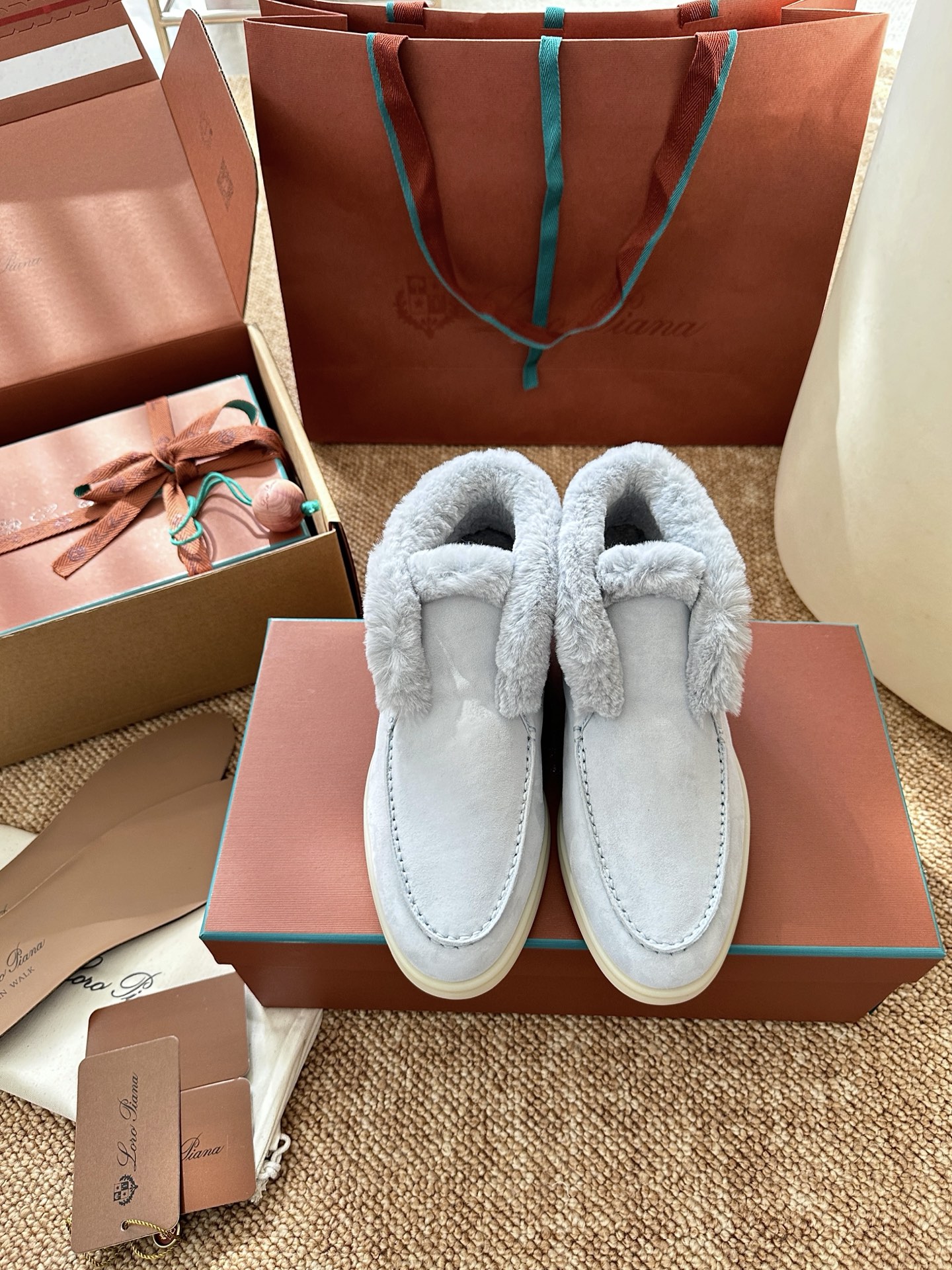 NO:693864,Aqua blue, loafers, fur shoes, loafers19860909水蓝色,乐福鞋毛毛鞋,loafers,Women's Shoes