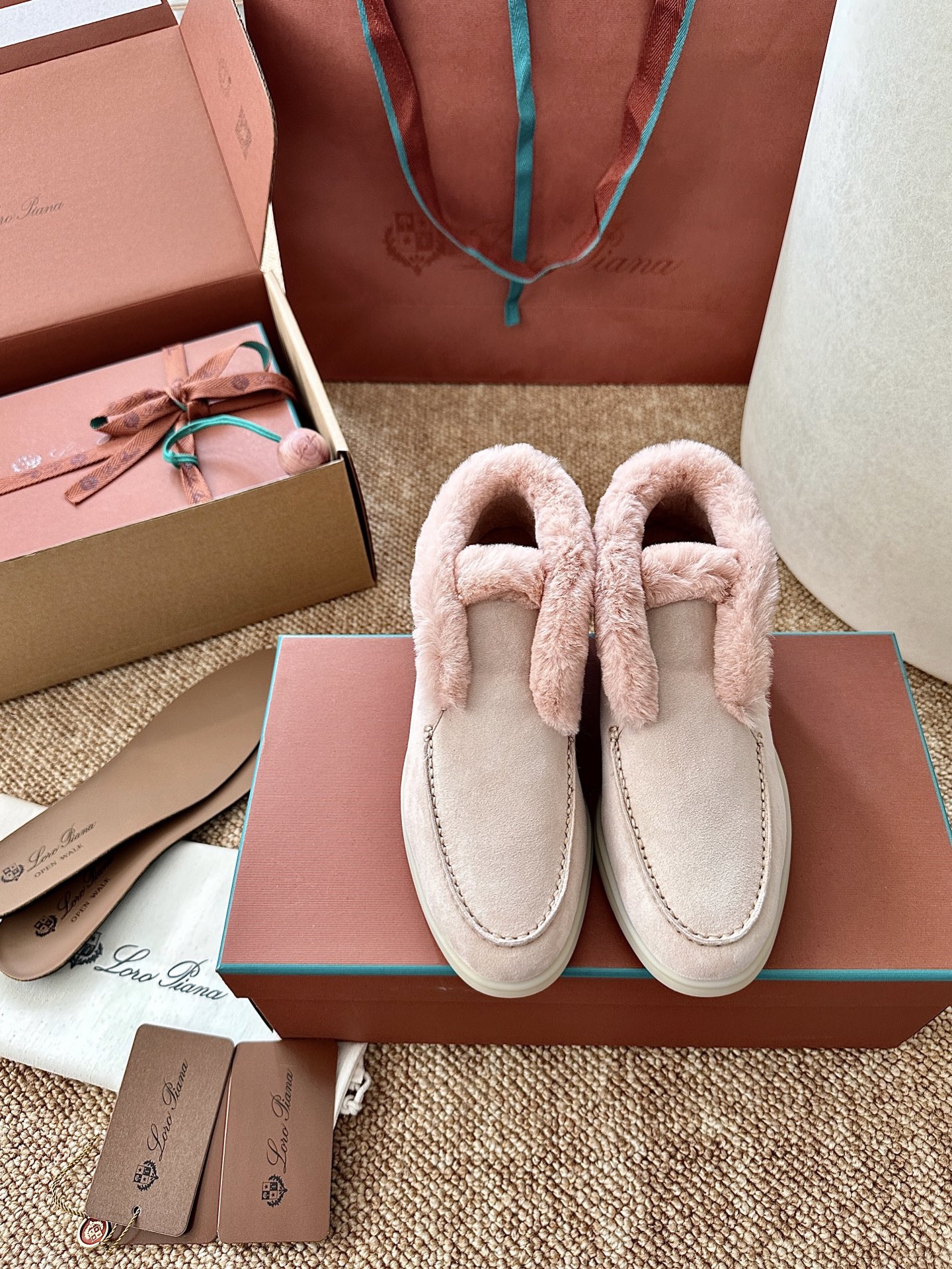 NO:693893,light pink, loafers, fur shoes, loafers19860909浅粉色,乐福鞋毛毛鞋,loafers,Women's Shoes