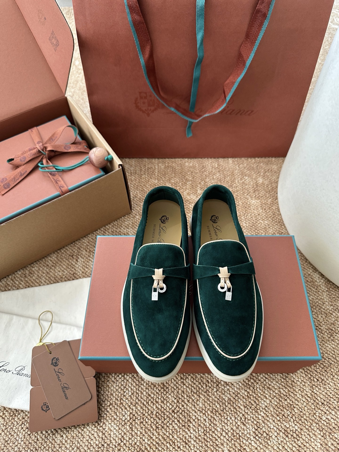 NO:694048,Emerald green, loafers and half slippers, loafers19860909翠绿色,乐福鞋半拖,loafers,Women's Shoes