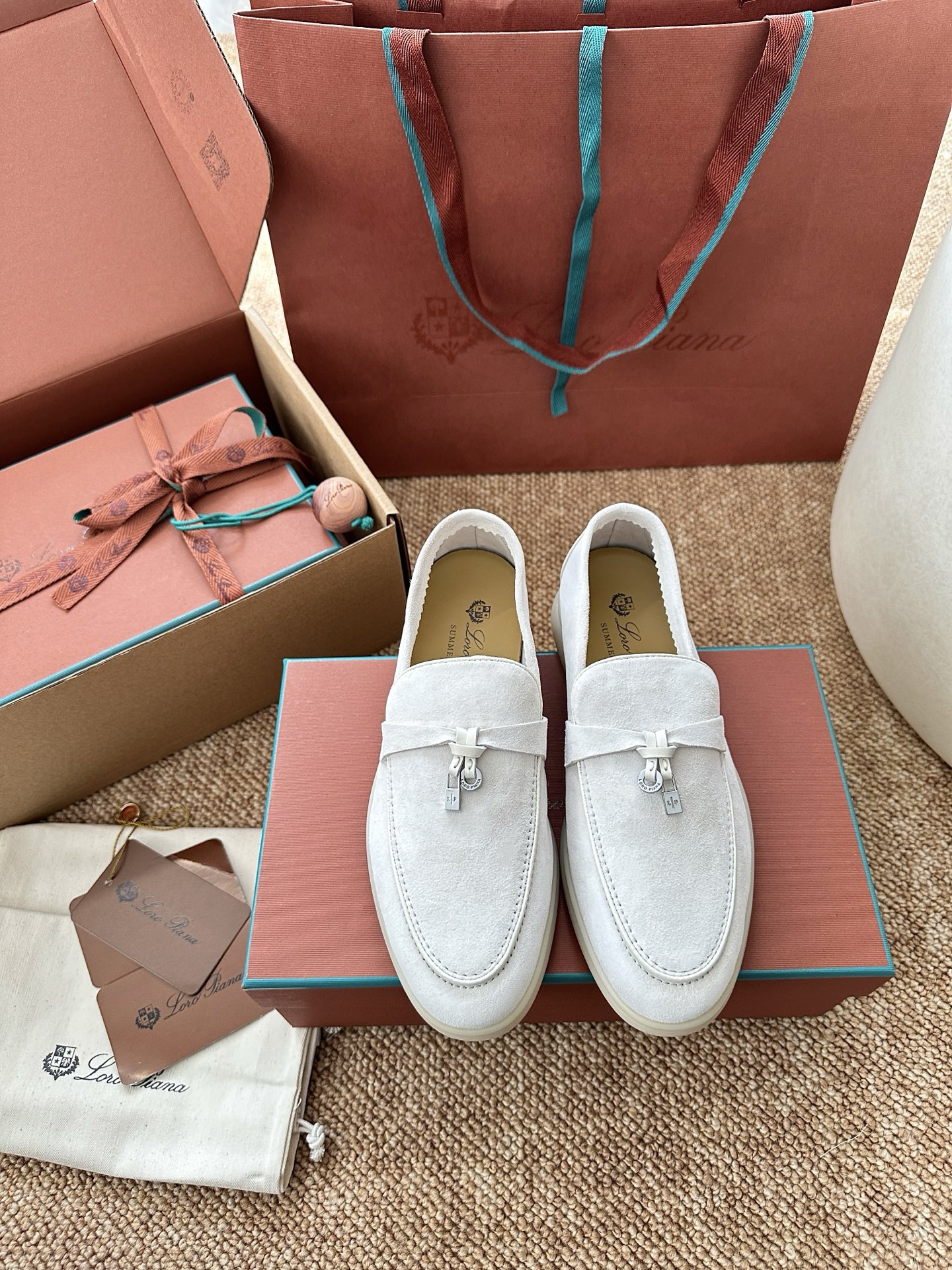 NO:694050,Off-white, loafers and half slippers, loafers19860909灰白色,乐福鞋半拖,loafers,Women's Shoes