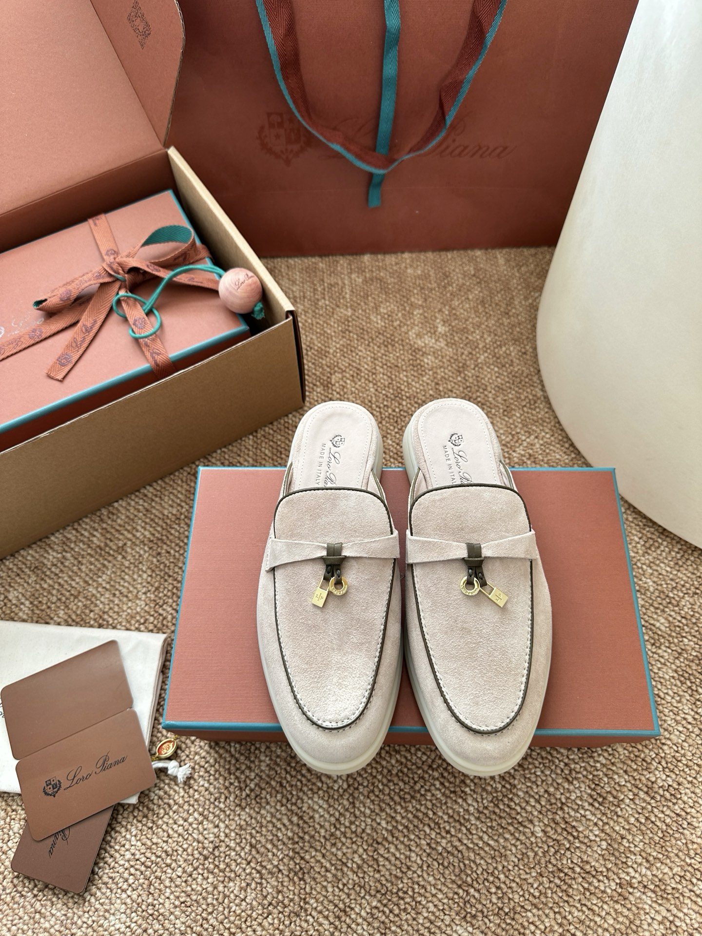 NO:693886,Light apricot color, loafers and half slippers, loafers19860909浅杏色,乐福鞋半拖,loafers,Women's Shoes