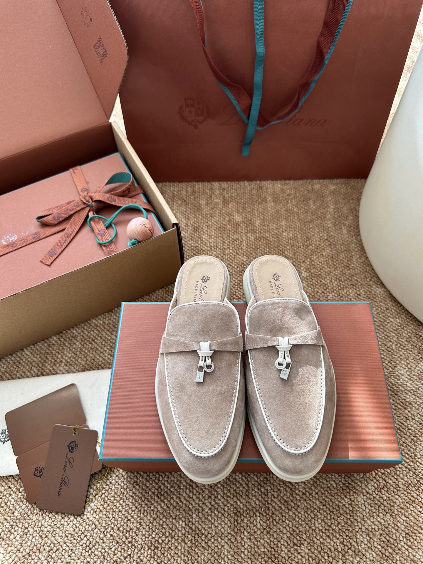 NO:693928,Sand color, loafers and half slippers, loafers19860909沙色,乐福鞋半拖,loafers,Women's Shoes