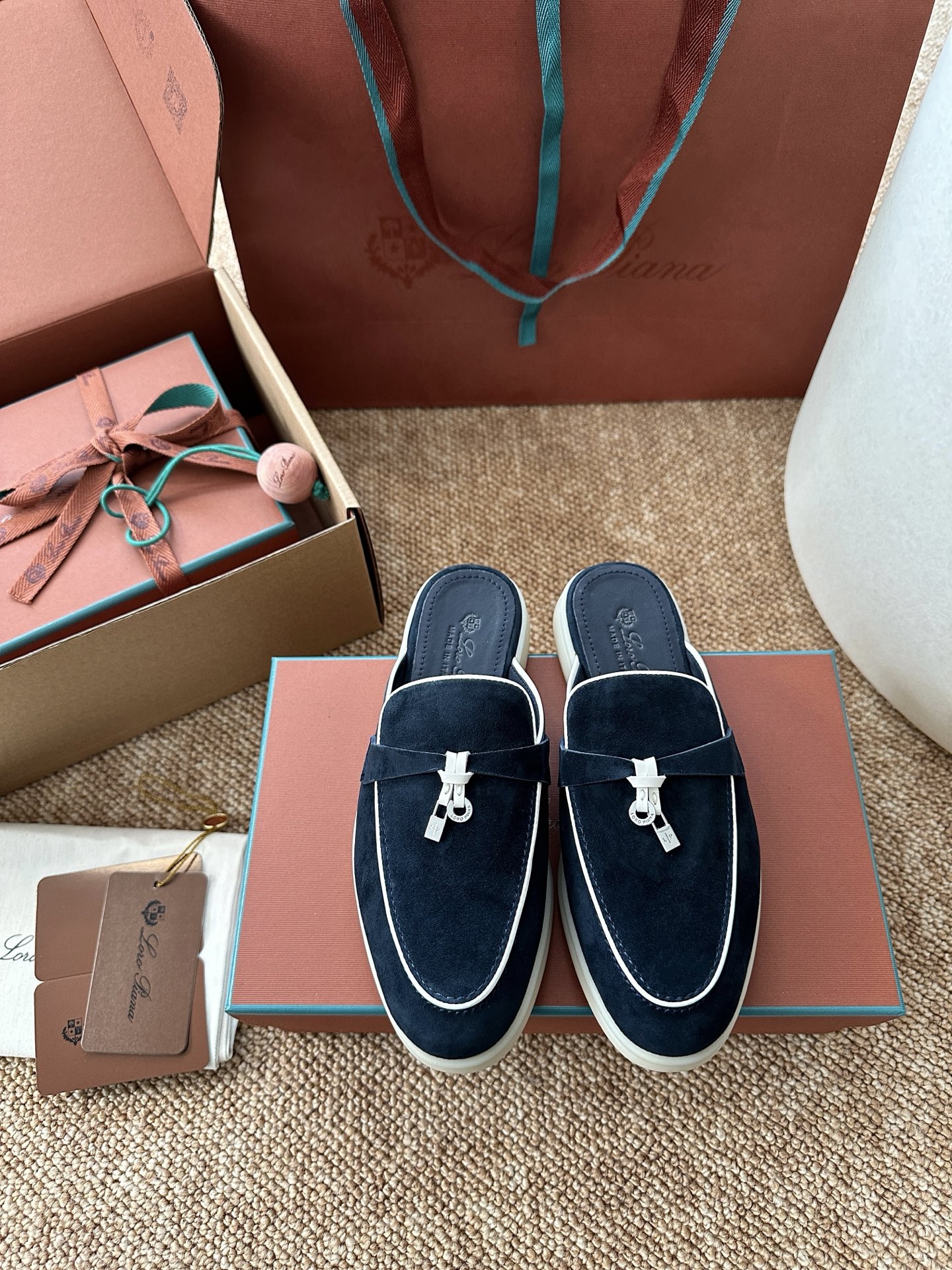 NO:693953,Dark blue, loafers and half slippers, loafers19860909墨蓝色,乐福鞋半拖,loafers,Women's Shoes