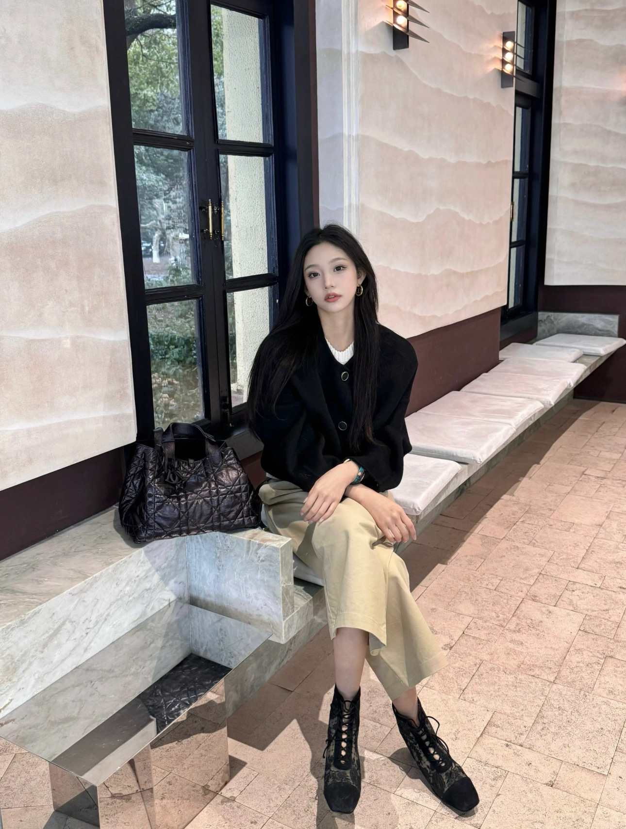 NO:694691,Blogger's matching demonstration - boots, boots19860909博主搭配示范-,靴子,boots,Women's Shoes