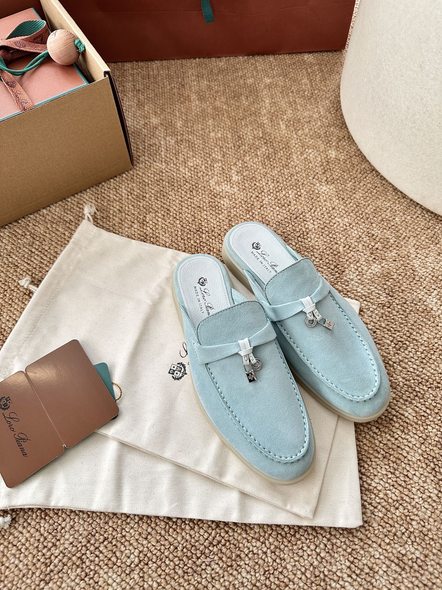 Loro piana经典Summer Charms Walk莫卡辛半拖｜原版购入代购级别男士+10 飞机