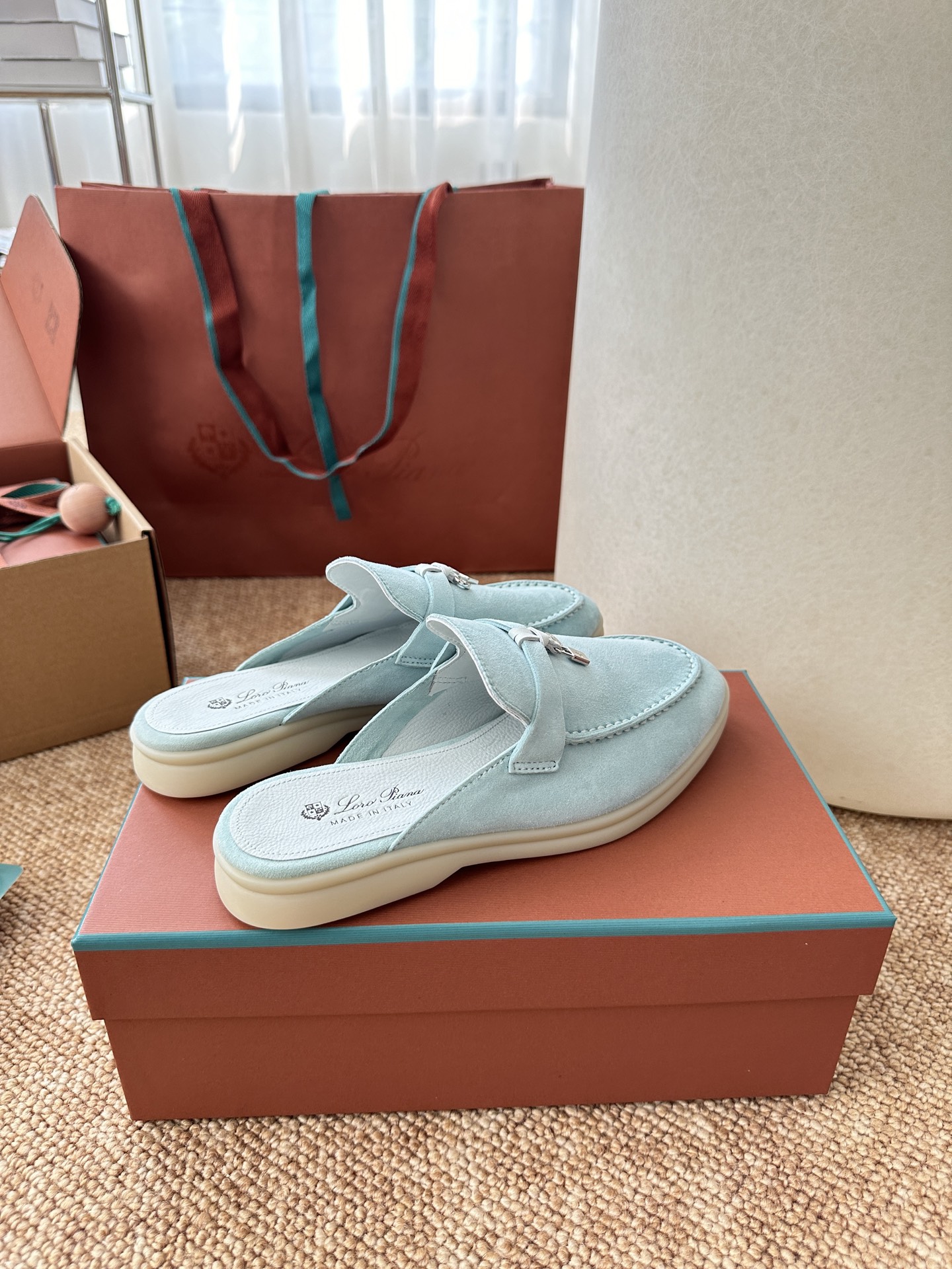 Loro piana经典Summer Charms Walk莫卡辛半拖｜原版购入代购级别男士+10 飞机