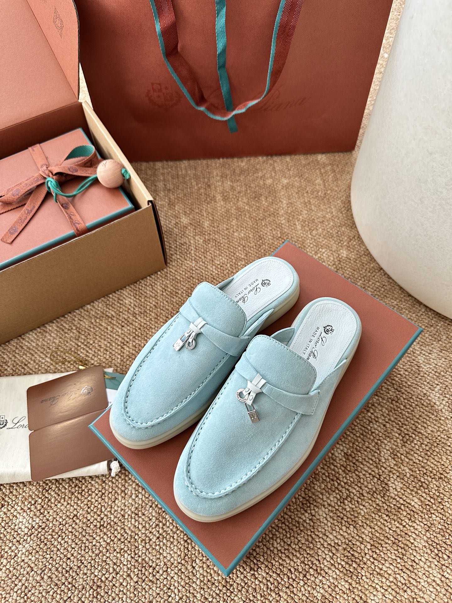 Loro piana经典Summer Charms Walk莫卡辛半拖｜原版购入代购级别男士+10 飞机