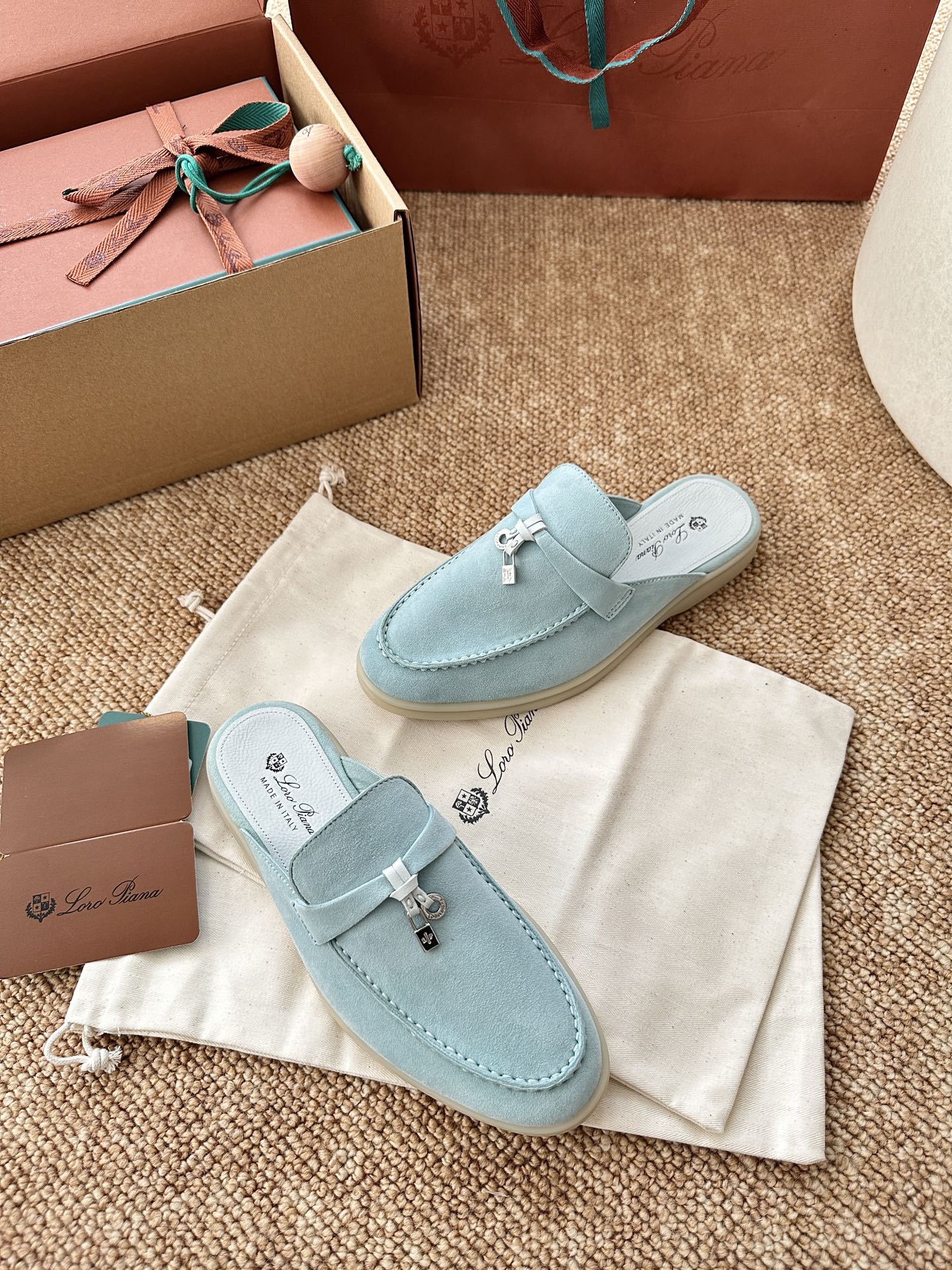 Loro piana经典Summer Charms Walk莫卡辛半拖｜原版购入代购级别男士+10 飞机