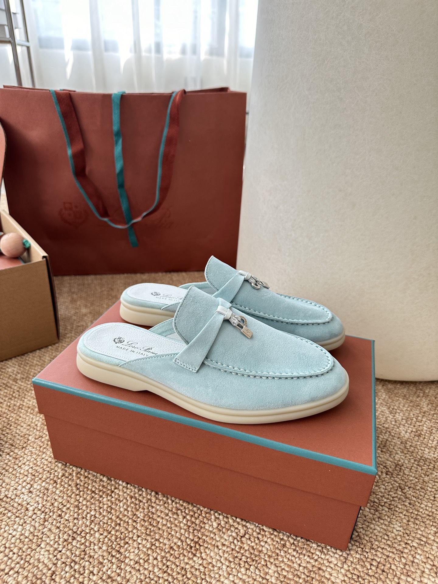 Loro piana经典Summer Charms Walk莫卡辛半拖｜原版购入代购级别男士+10 飞机