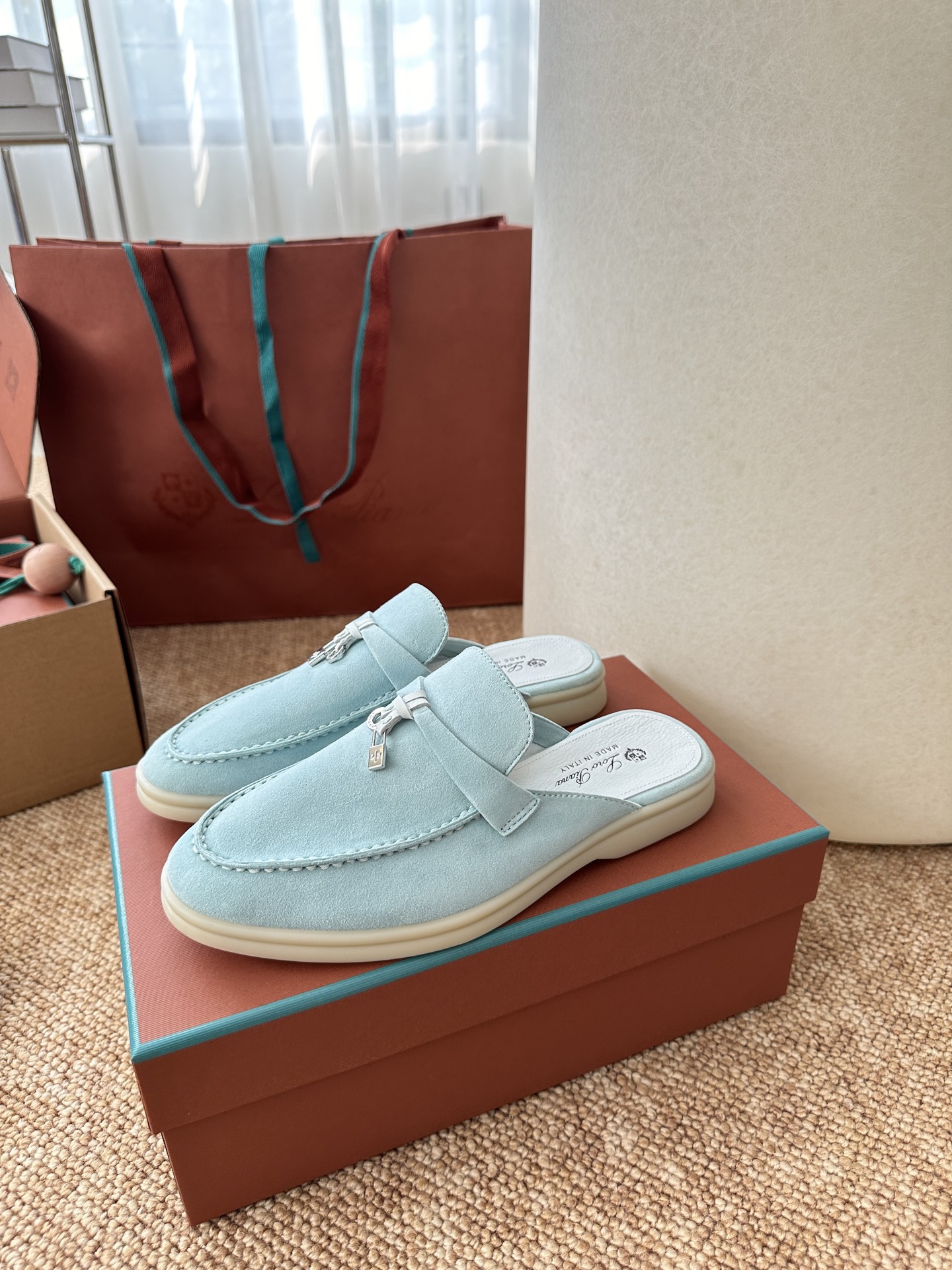 Loro piana经典Summer Charms Walk莫卡辛半拖｜原版购入代购级别男士+10 飞机