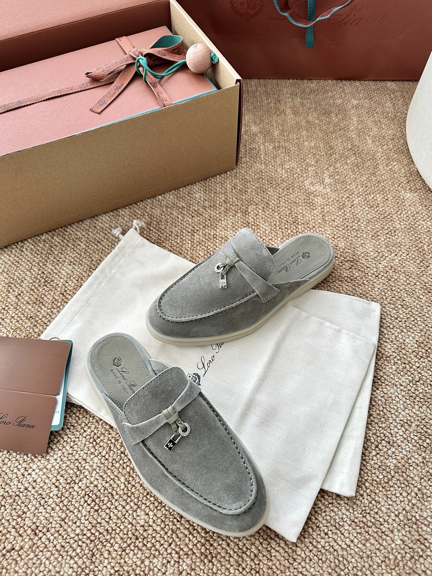 Loro piana经典Summer Charms Walk莫卡辛半拖｜原版购入代购级别男士+10 飞机