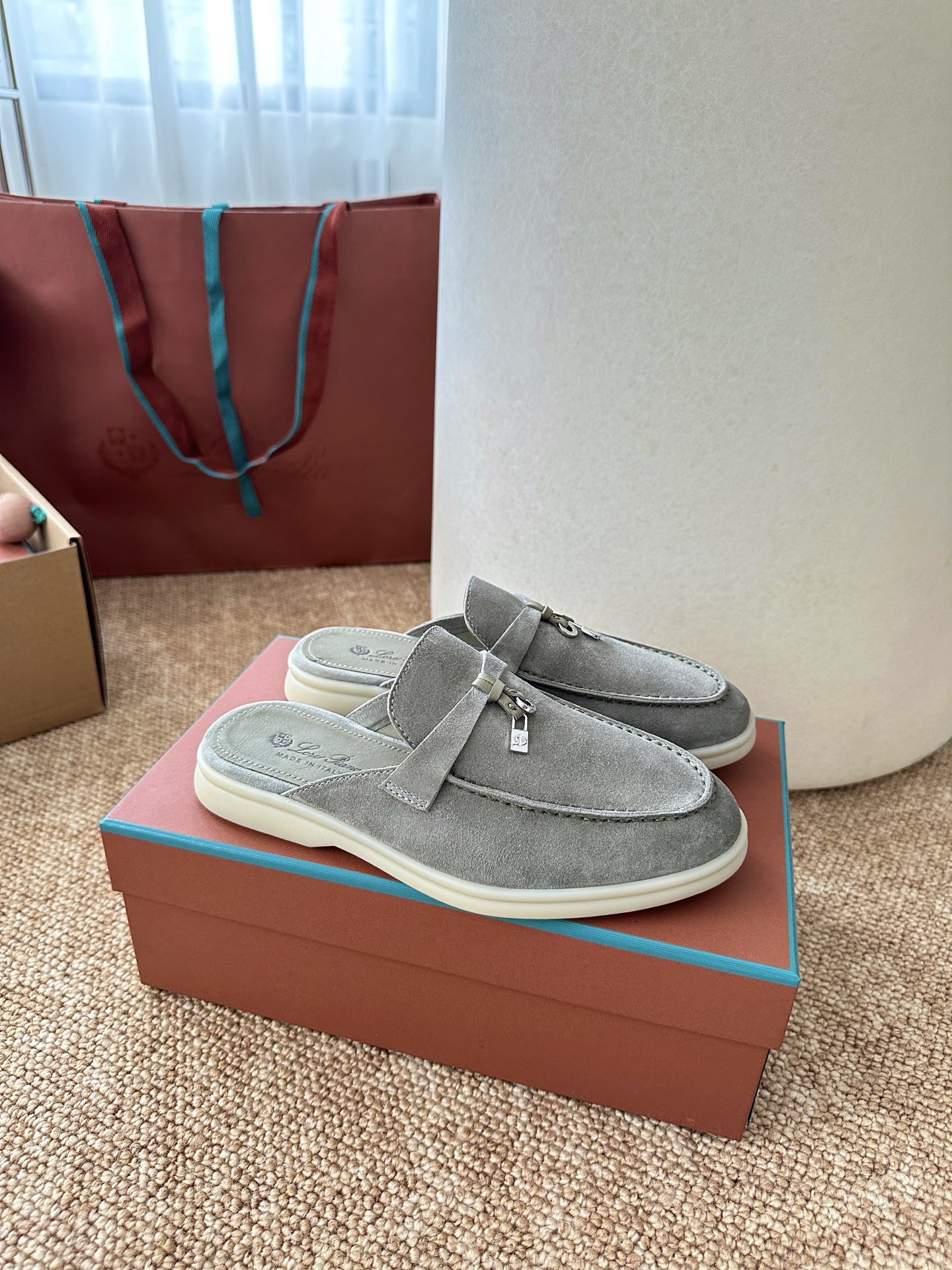 Loro piana经典Summer Charms Walk莫卡辛半拖｜原版购入代购级别男士+10 飞机