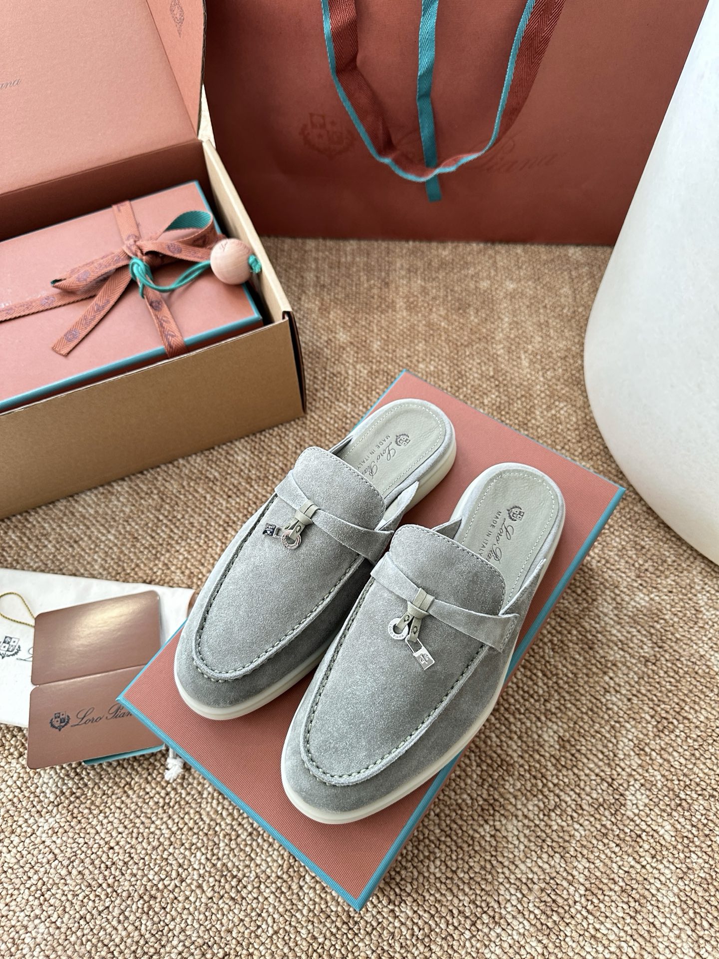 Loro piana经典Summer Charms Walk莫卡辛半拖｜原版购入代购级别男士+10 飞机