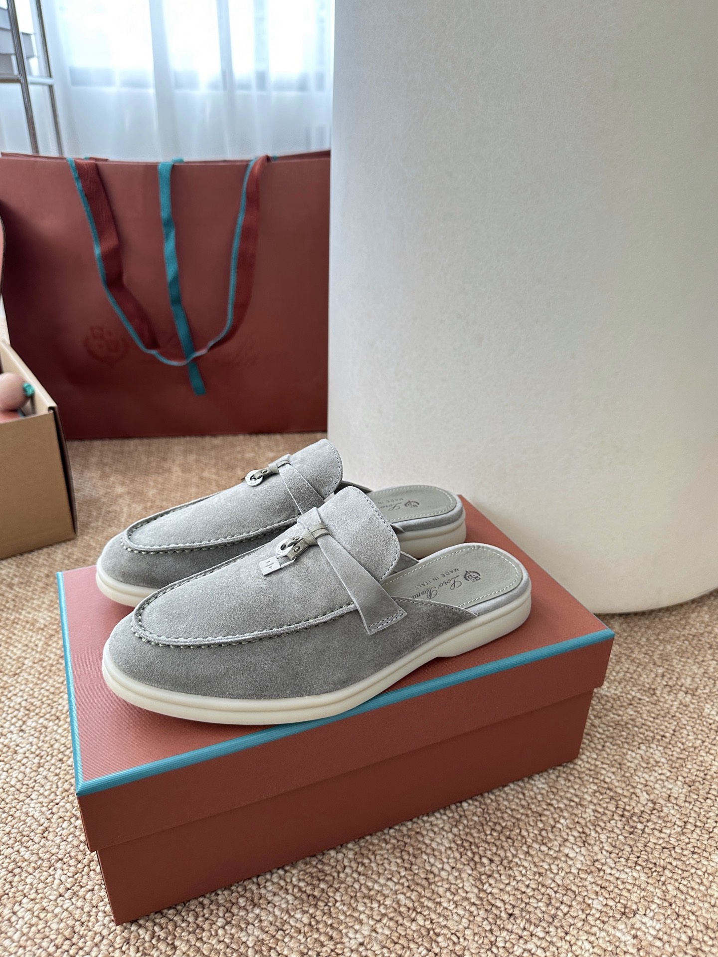 Loro piana经典Summer Charms Walk莫卡辛半拖｜原版购入代购级别男士+10 飞机