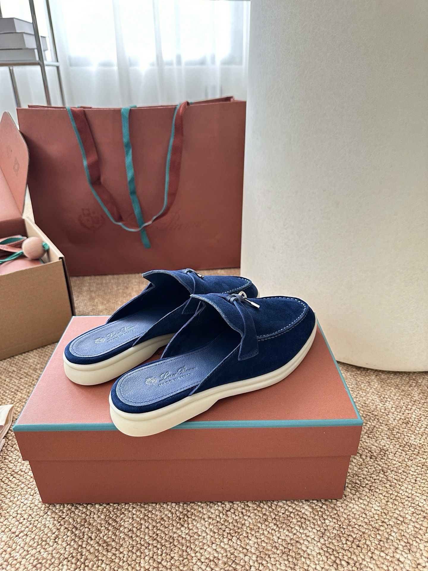 Loro piana经典Summer Charms Walk莫卡辛半拖｜原版购入代购级别男士+10 飞机