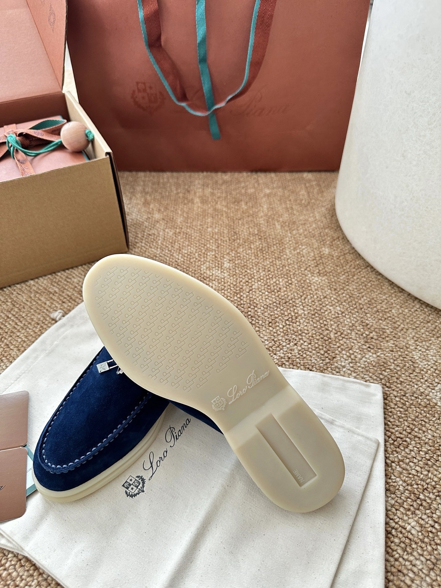 Loro piana经典Summer Charms Walk莫卡辛半拖｜原版购入代购级别男士+10 飞机