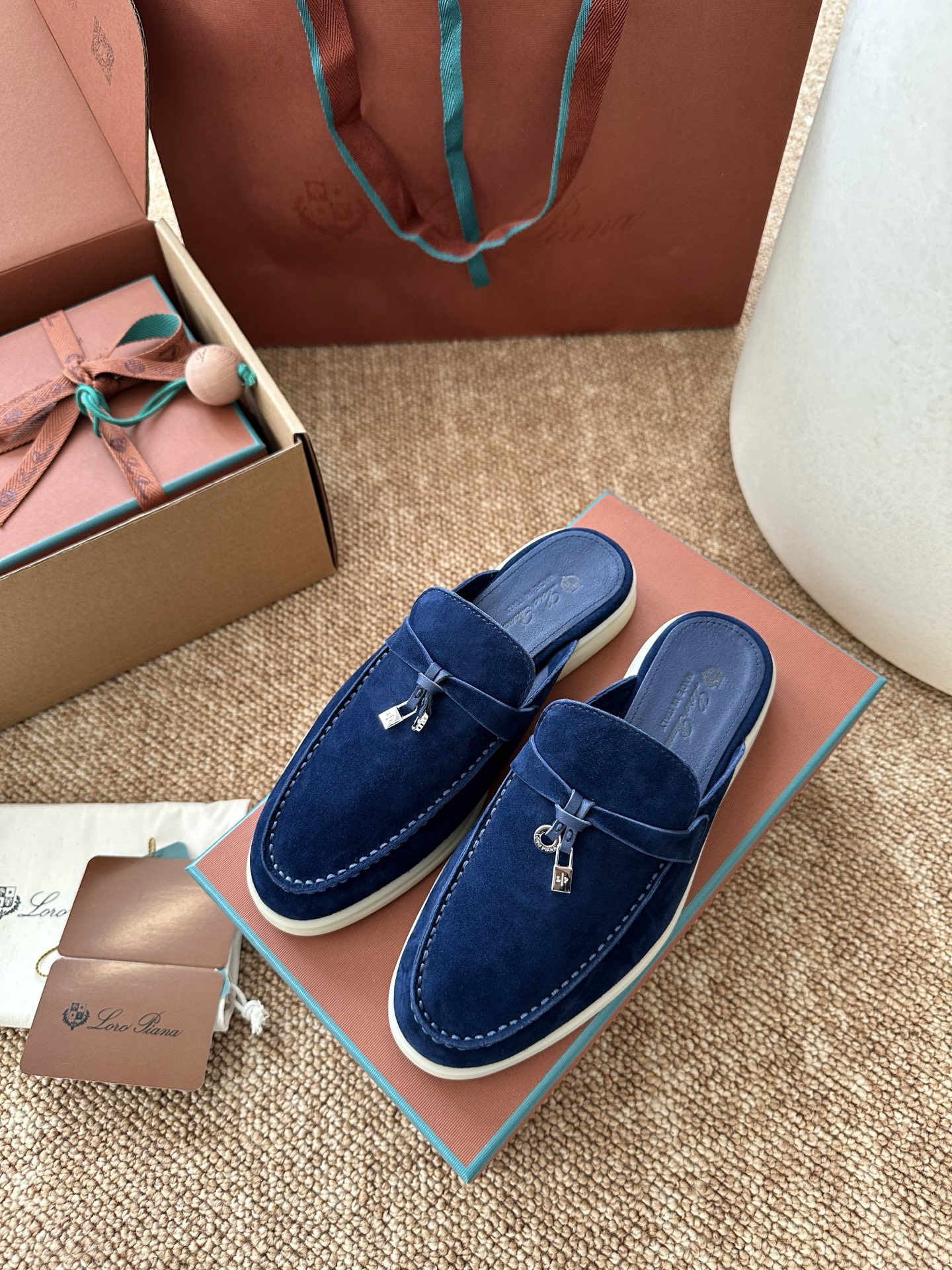 Loro piana经典Summer Charms Walk莫卡辛半拖｜原版购入代购级别男士+10 飞机