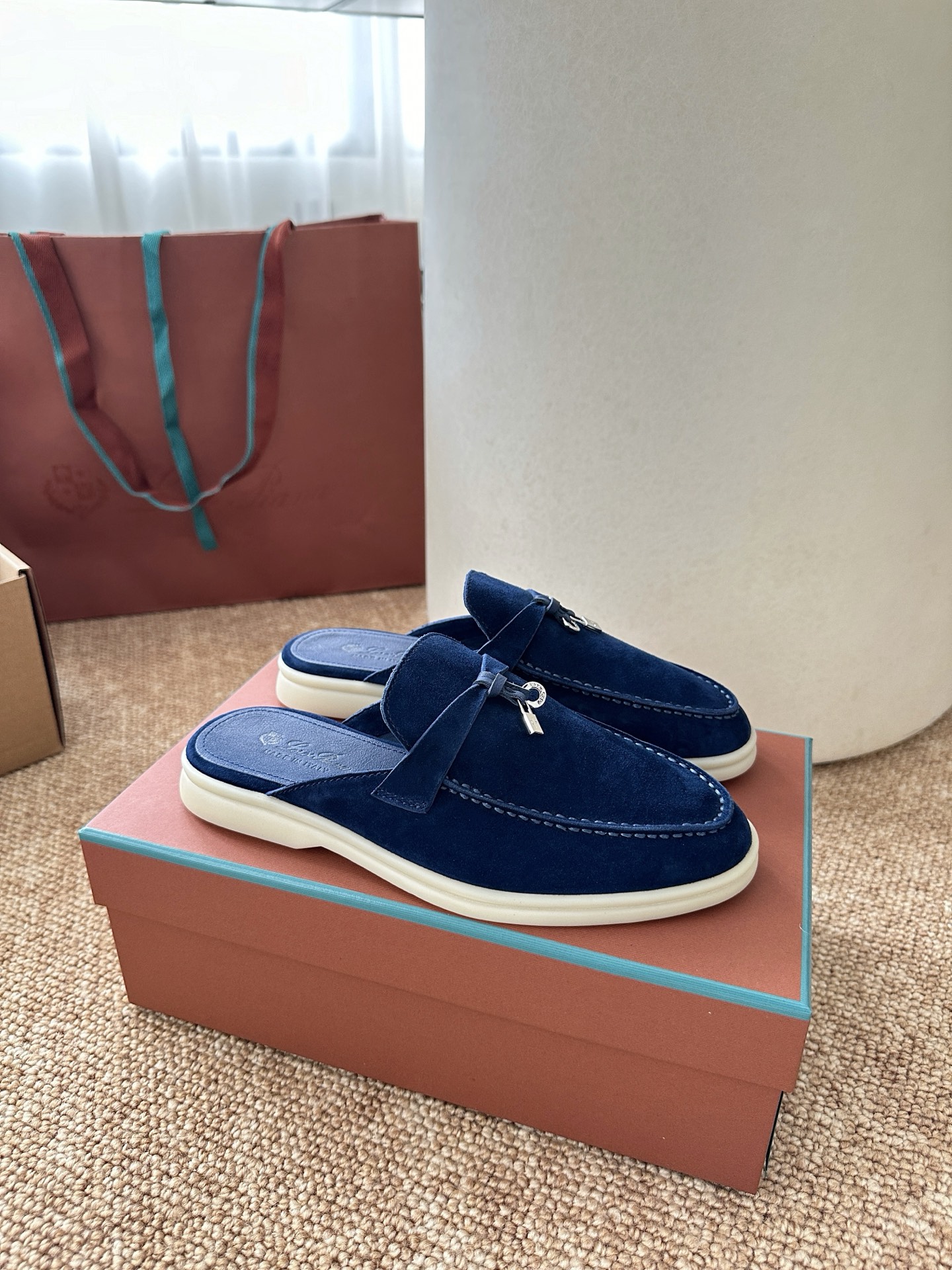 Loro piana经典Summer Charms Walk莫卡辛半拖｜原版购入代购级别男士+10 飞机