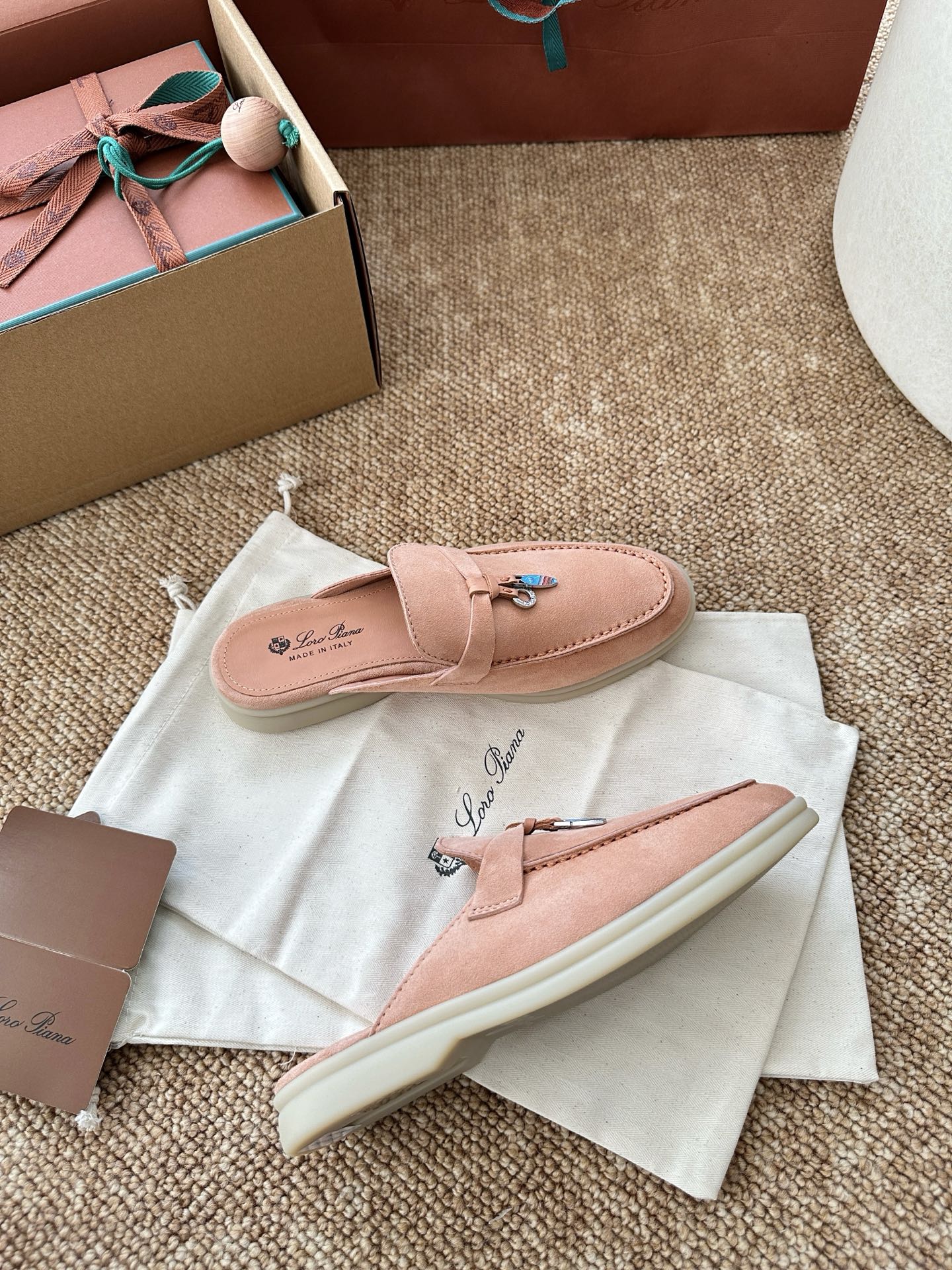 Loro piana经典Summer Charms Walk莫卡辛半拖｜原版购入代购级别男士+10 飞机