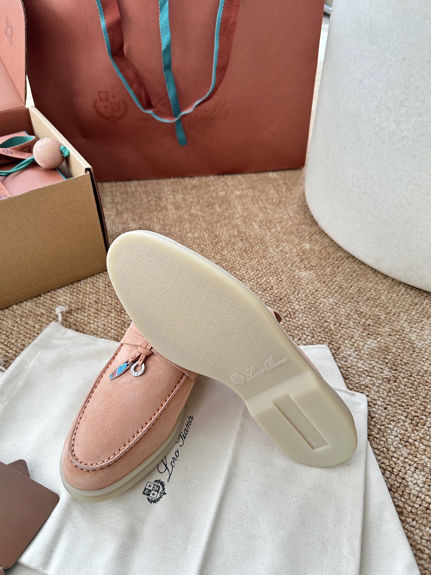 Loro piana经典Summer Charms Walk莫卡辛半拖｜原版购入代购级别男士+10 飞机