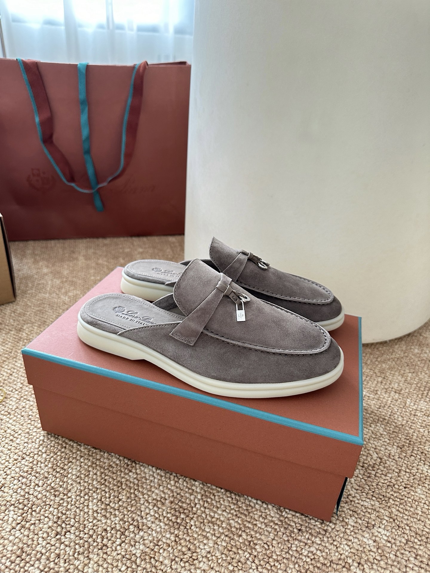 Loro piana经典Summer Charms Walk莫卡辛半拖｜原版购入代购级别男士+10 飞机