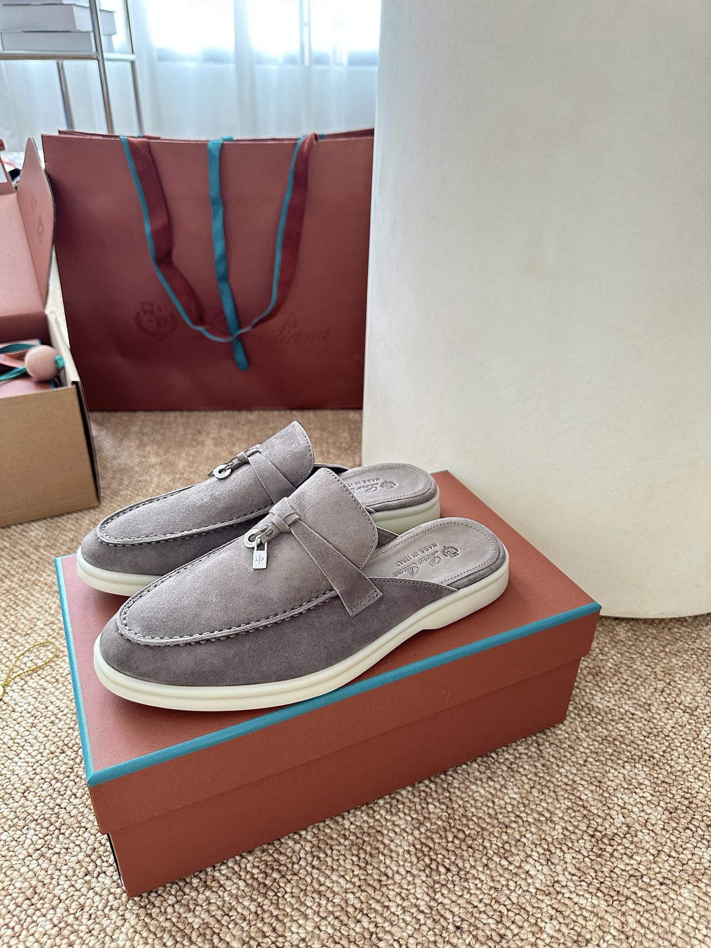 Loro piana经典Summer Charms Walk莫卡辛半拖｜原版购入代购级别男士+10 飞机