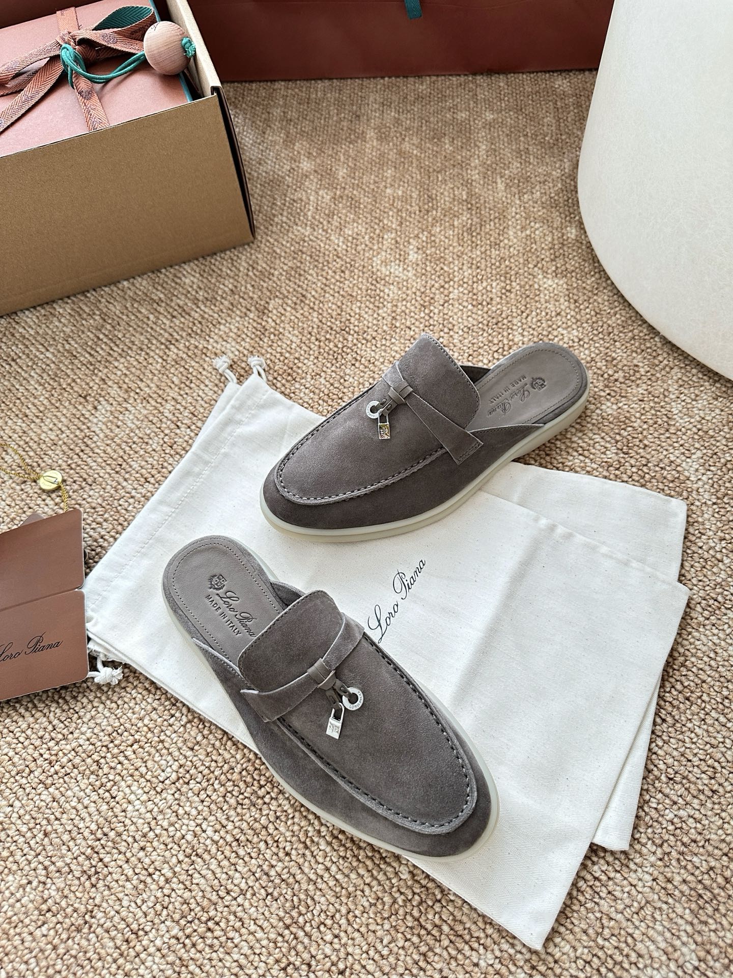 Loro piana经典Summer Charms Walk莫卡辛半拖｜原版购入代购级别男士+10 飞机