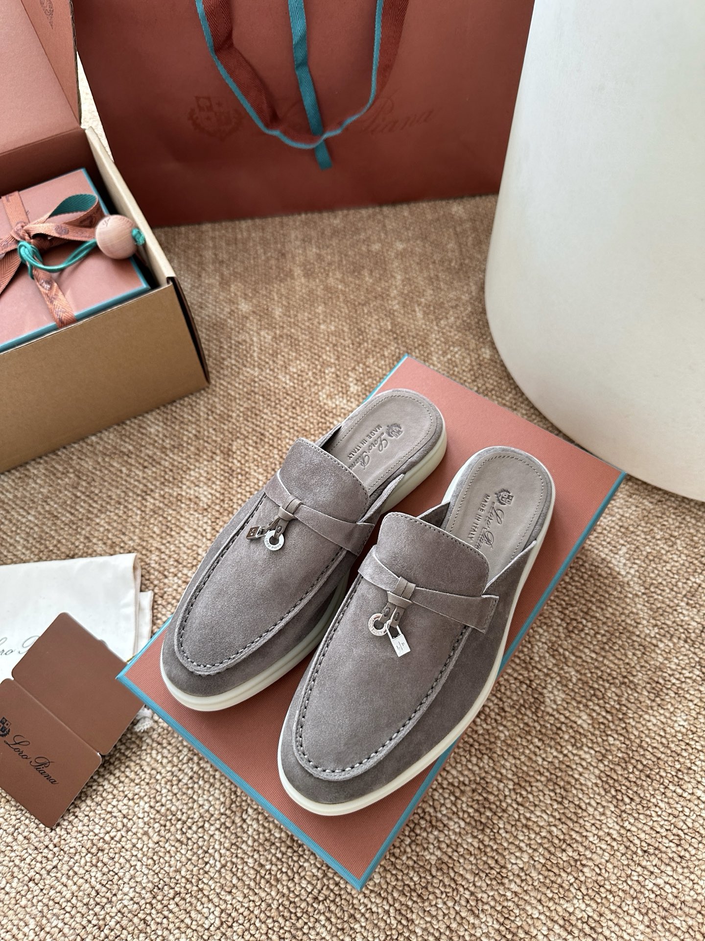 Loro piana经典Summer Charms Walk莫卡辛半拖｜原版购入代购级别男士+10 飞机