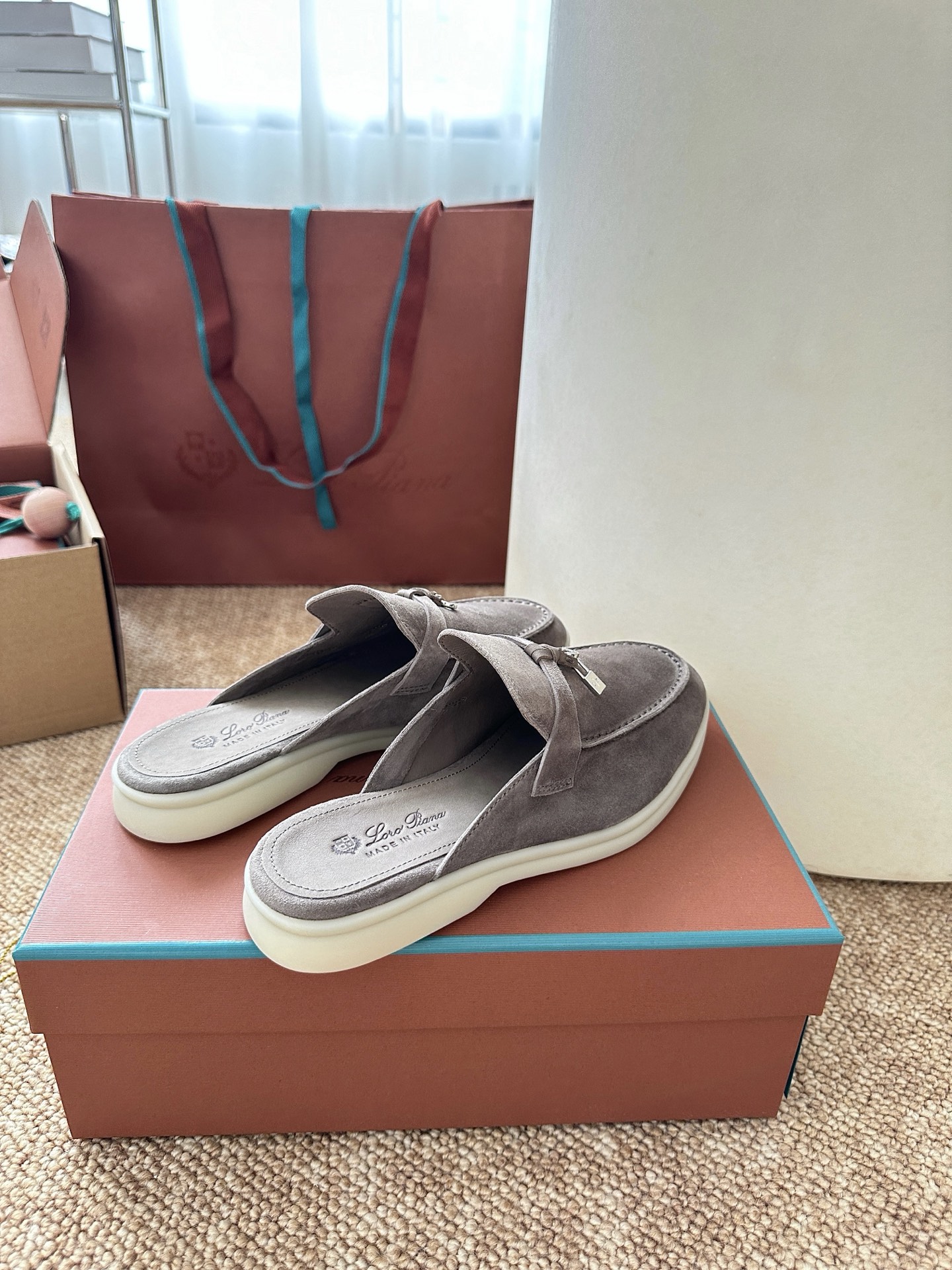 Loro piana经典Summer Charms Walk莫卡辛半拖｜原版购入代购级别男士+10 飞机