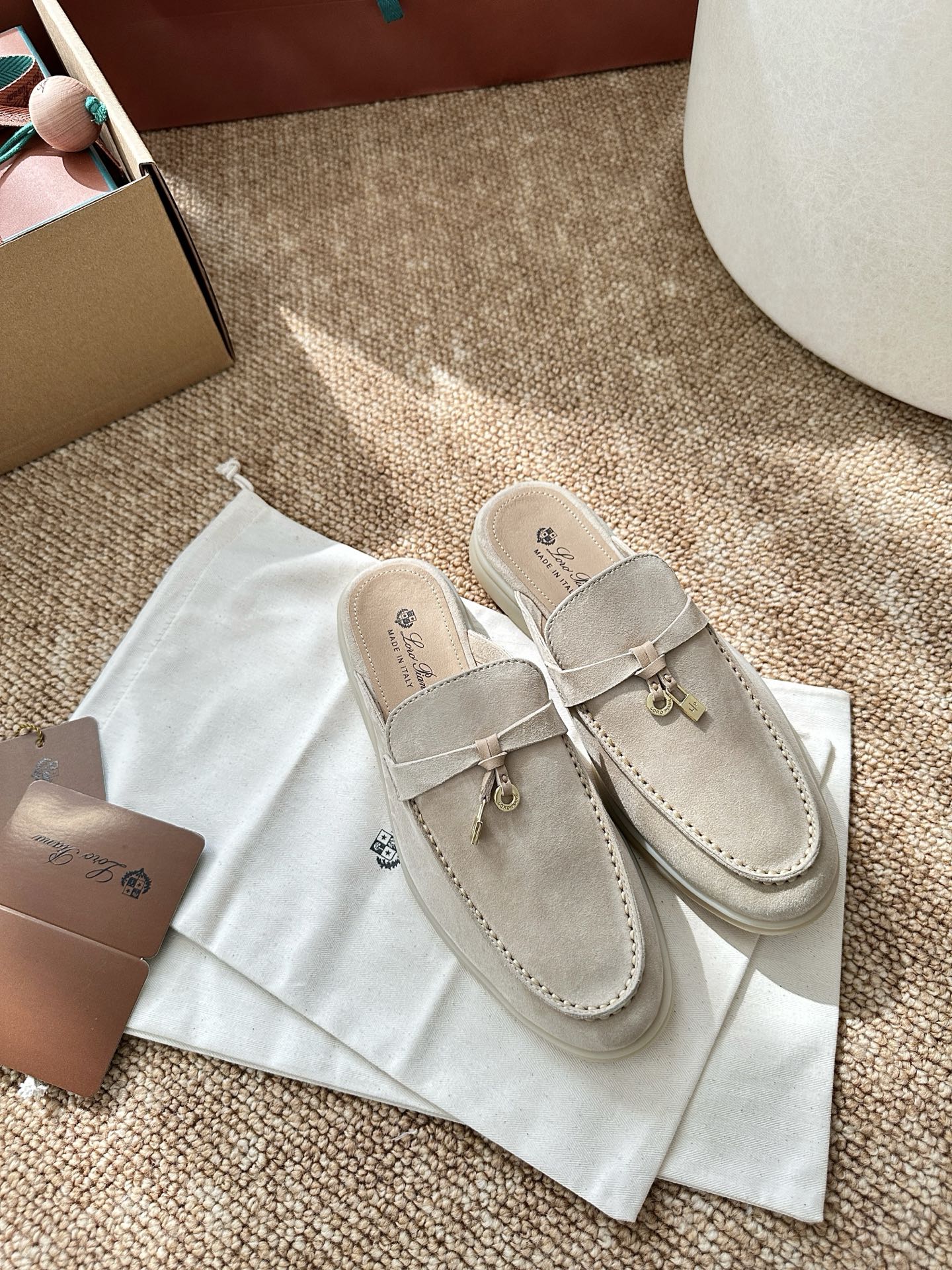 Loro piana经典Summer Charms Walk莫卡辛半拖｜原版购入代购级别男士+10 飞机