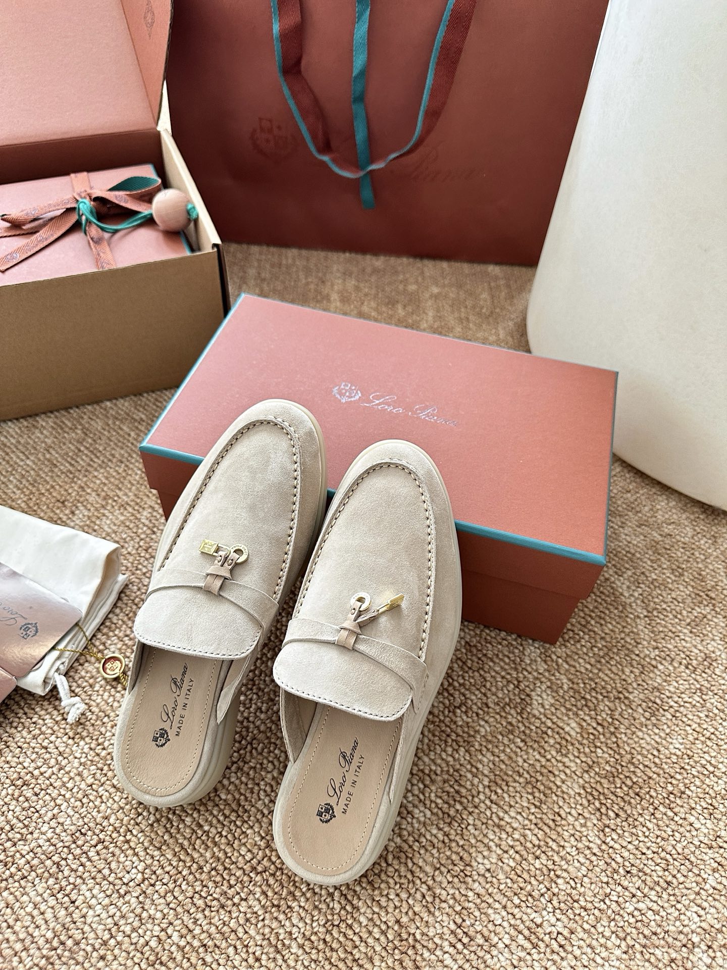 Loro piana经典Summer Charms Walk莫卡辛半拖｜原版购入代购级别男士+10 飞机