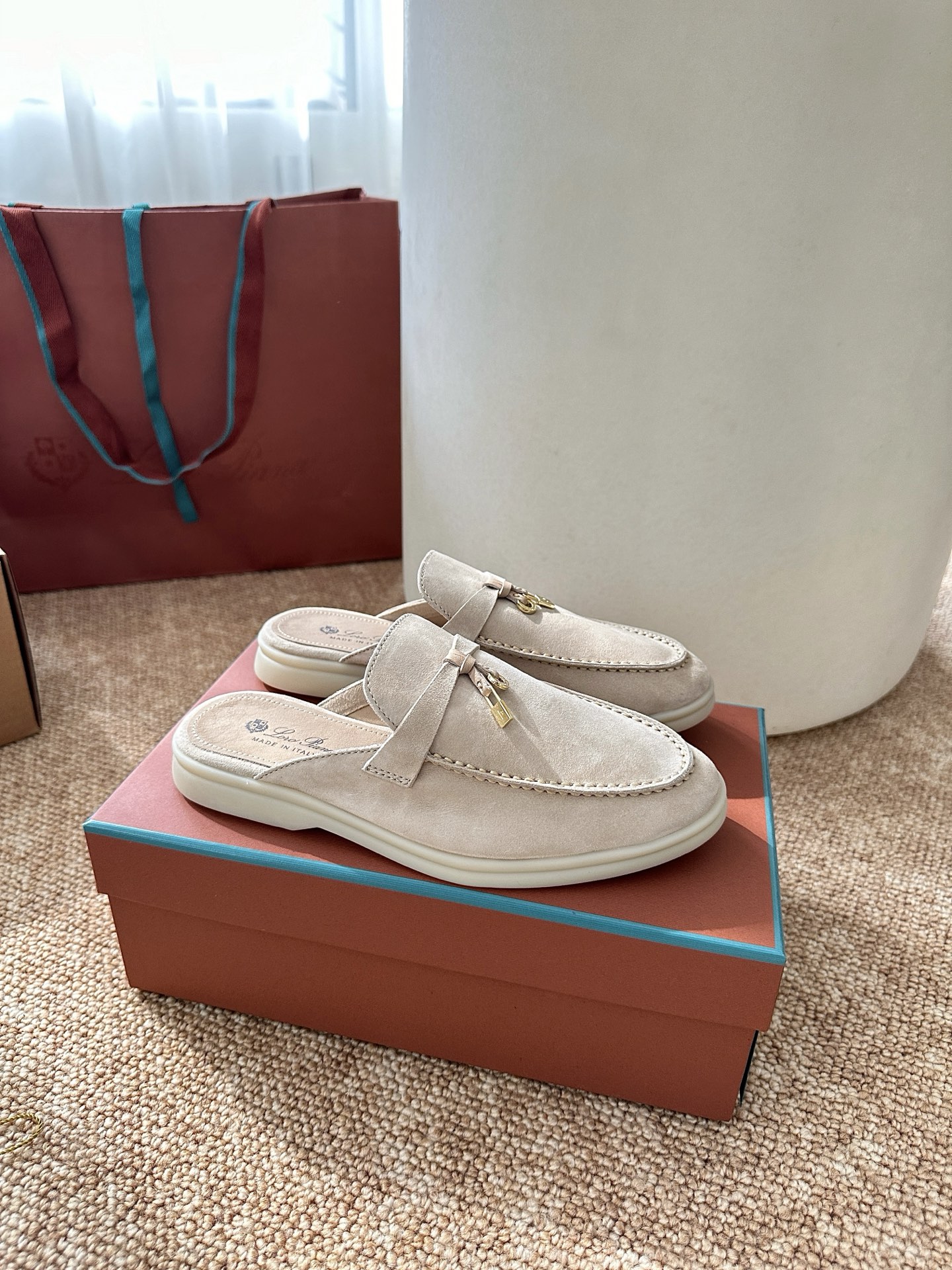 Loro piana经典Summer Charms Walk莫卡辛半拖｜原版购入代购级别男士+10 飞机