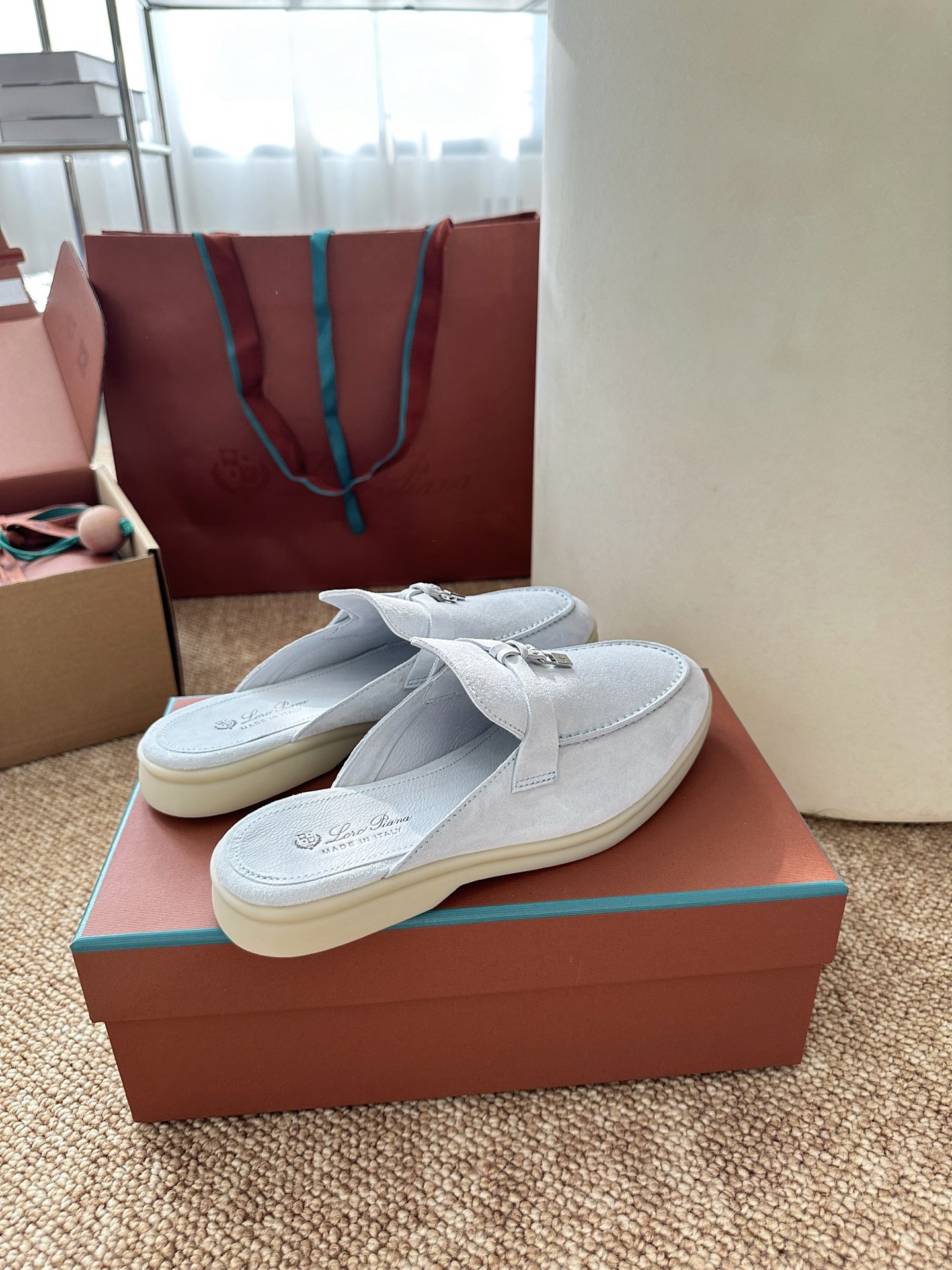 Loro piana经典Summer Charms Walk莫卡辛半拖｜原版购入代购级别男士+10 飞机