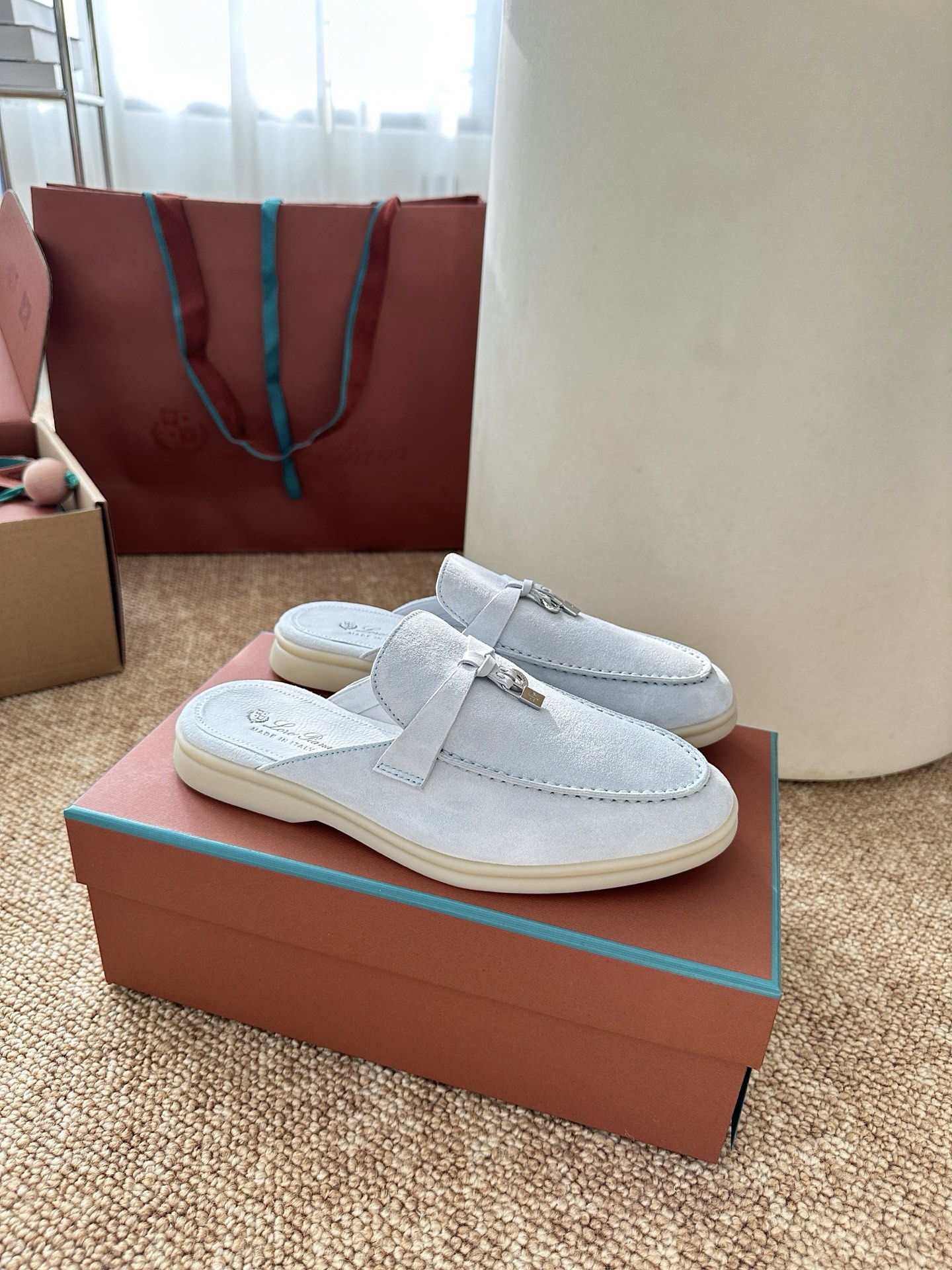 Loro piana经典Summer Charms Walk莫卡辛半拖｜原版购入代购级别男士+10 飞机