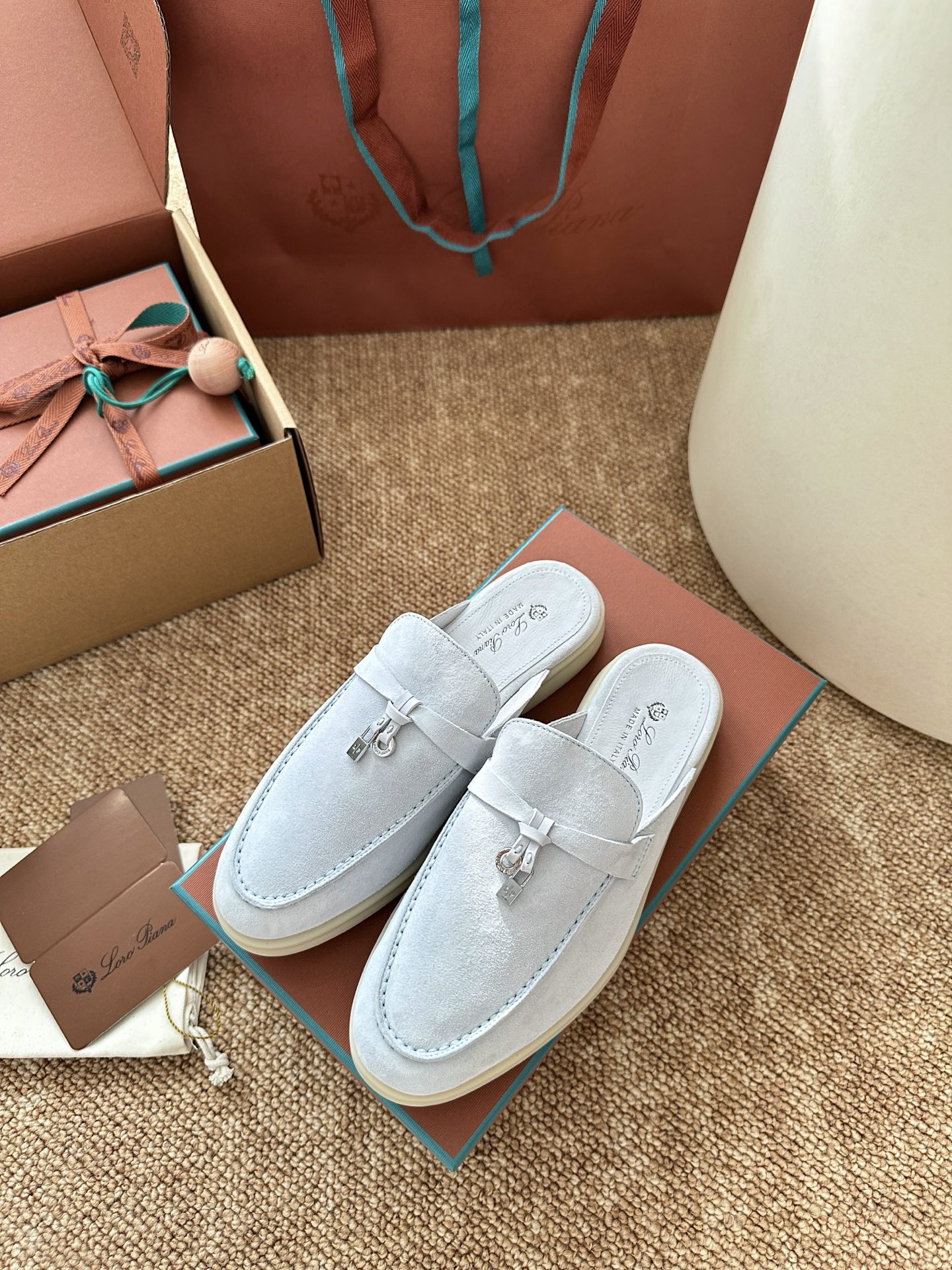 Loro piana经典Summer Charms Walk莫卡辛半拖｜原版购入代购级别男士+10 飞机