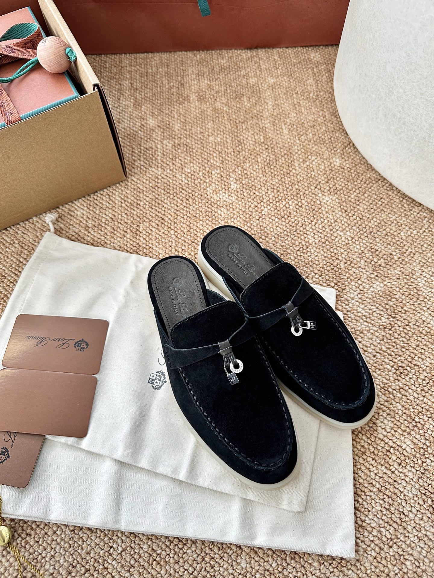 Loro piana经典Summer Charms Walk莫卡辛半拖｜原版购入代购级别男士+10 飞机