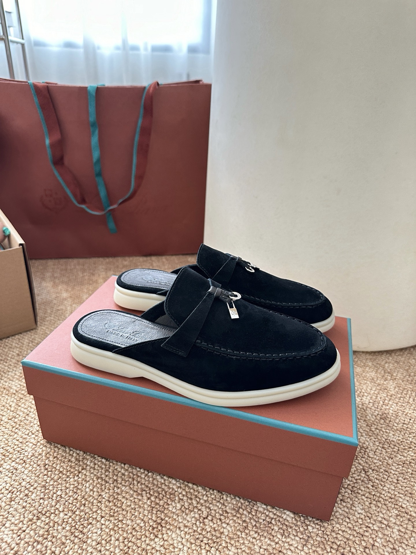 Loro piana经典Summer Charms Walk莫卡辛半拖｜原版购入代购级别男士+10 飞机