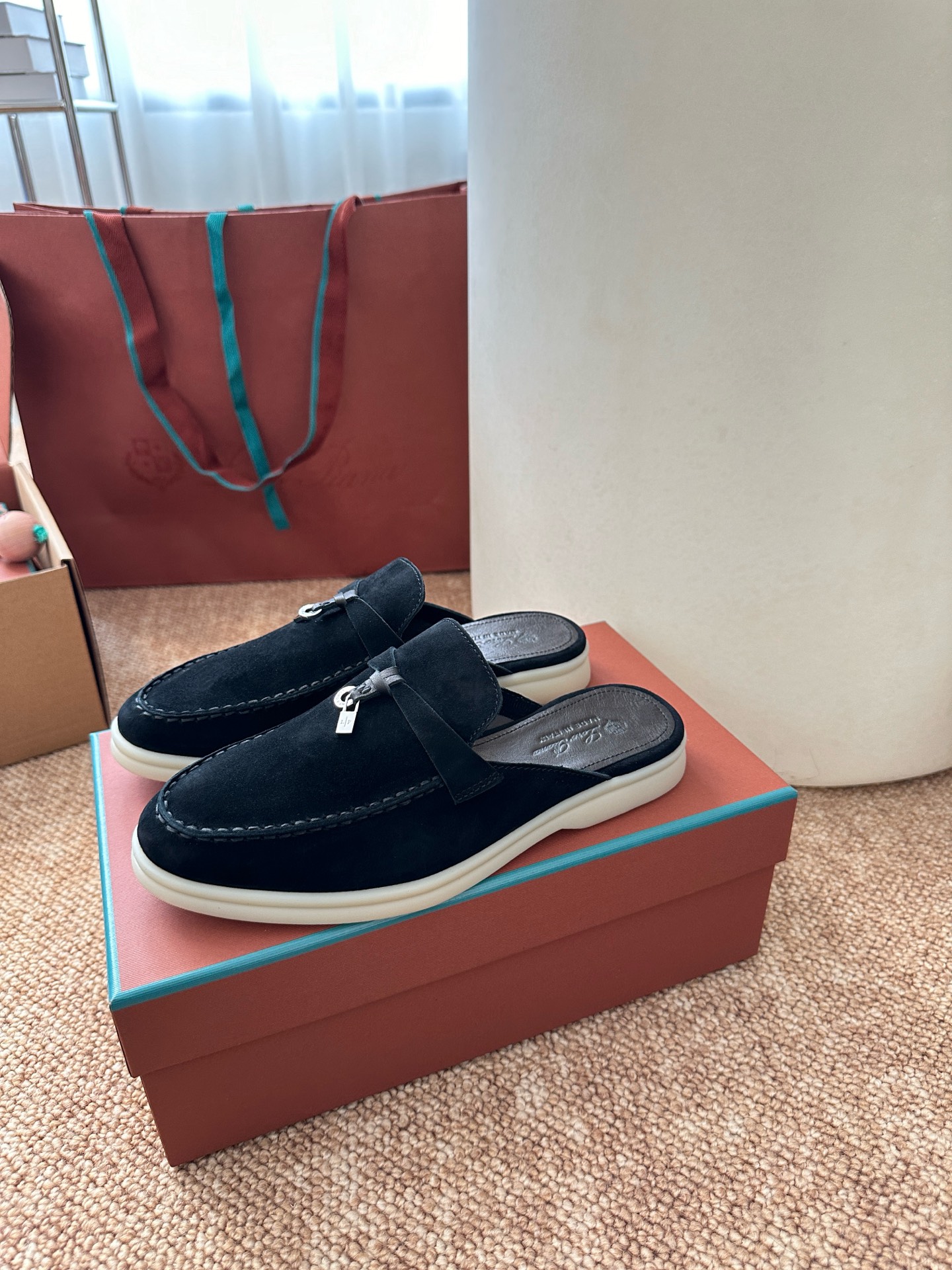 Loro piana经典Summer Charms Walk莫卡辛半拖｜原版购入代购级别男士+10 飞机