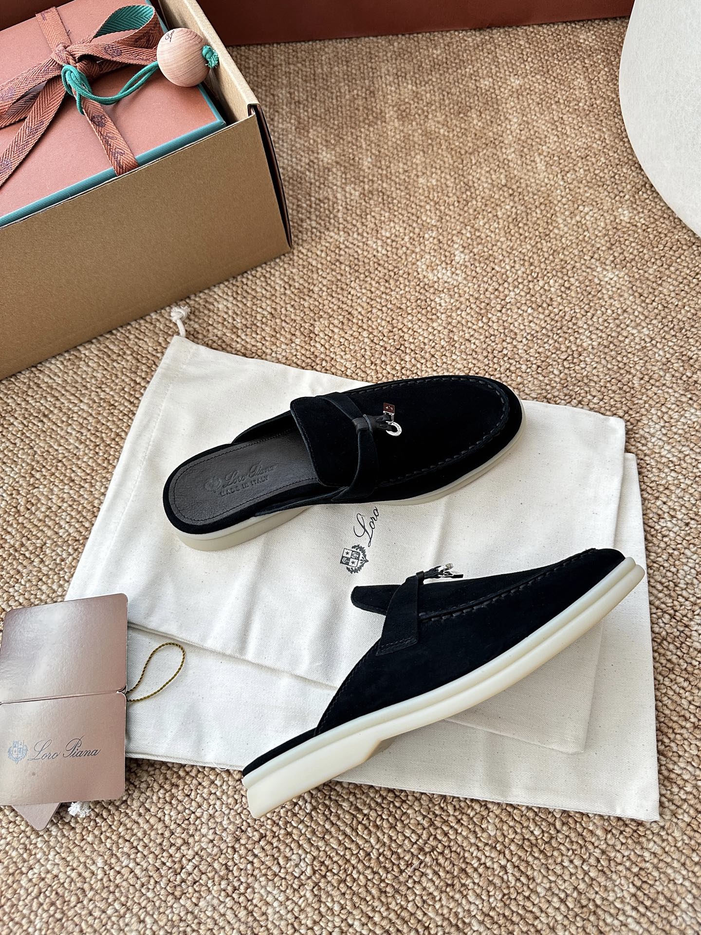 Loro piana经典Summer Charms Walk莫卡辛半拖｜原版购入代购级别男士+10 飞机