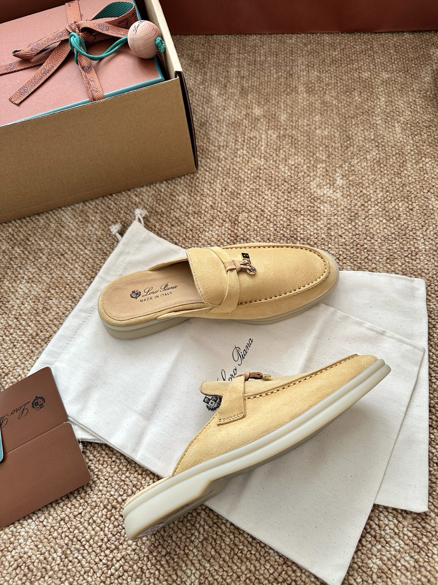 Loro piana经典Summer Charms Walk莫卡辛半拖｜原版购入代购级别男士+10 飞机